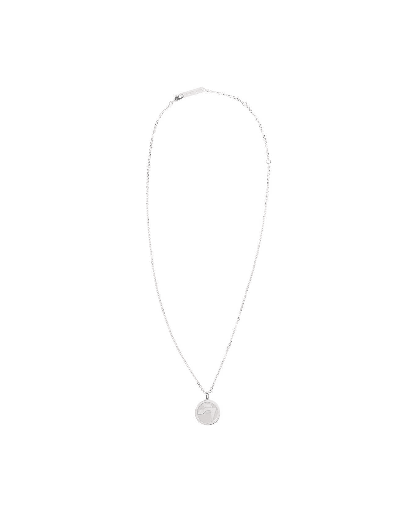 AMBUSH Decorative Pendant Necklace - Silver