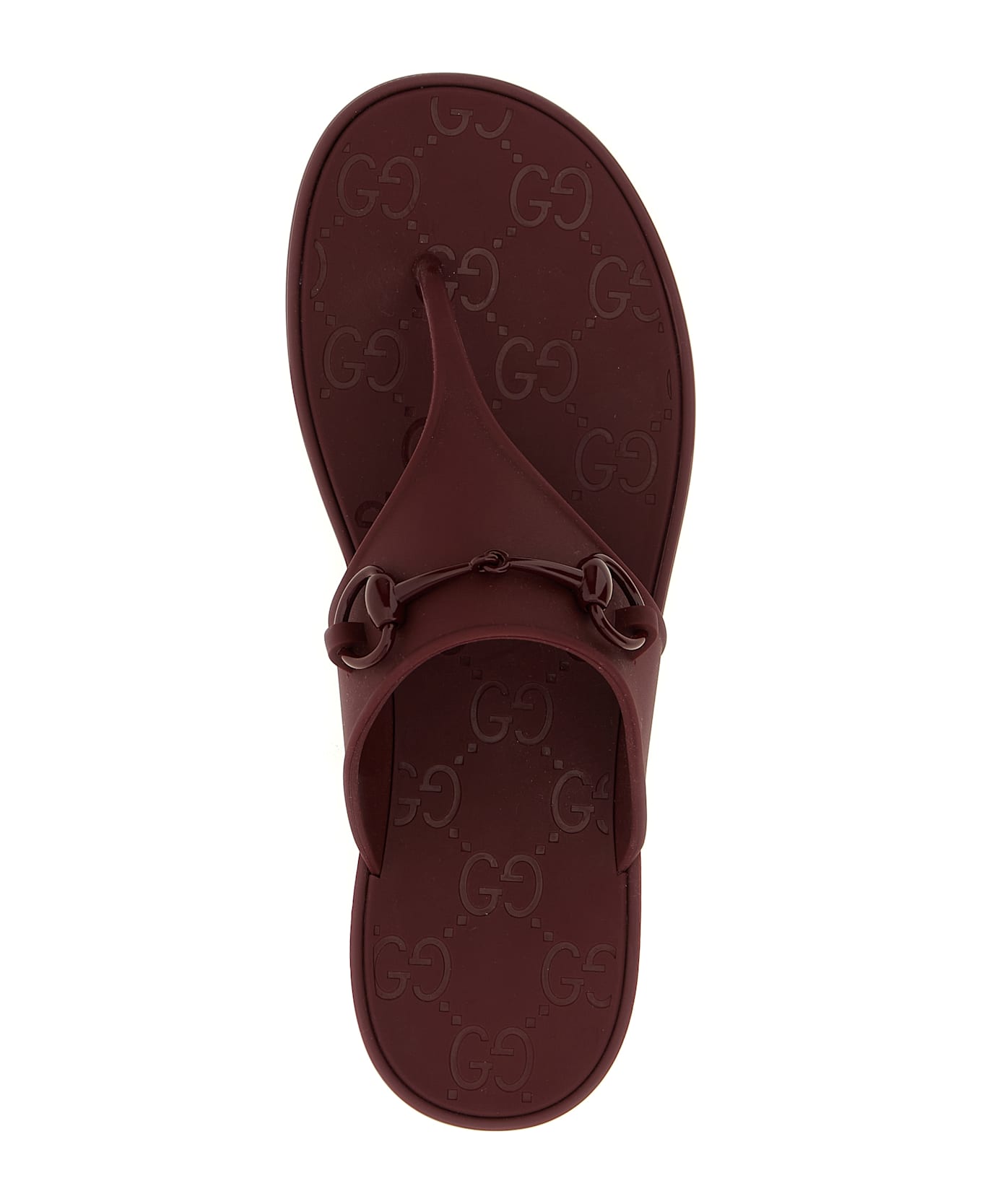 Gucci Thong Sandals - Bordeaux