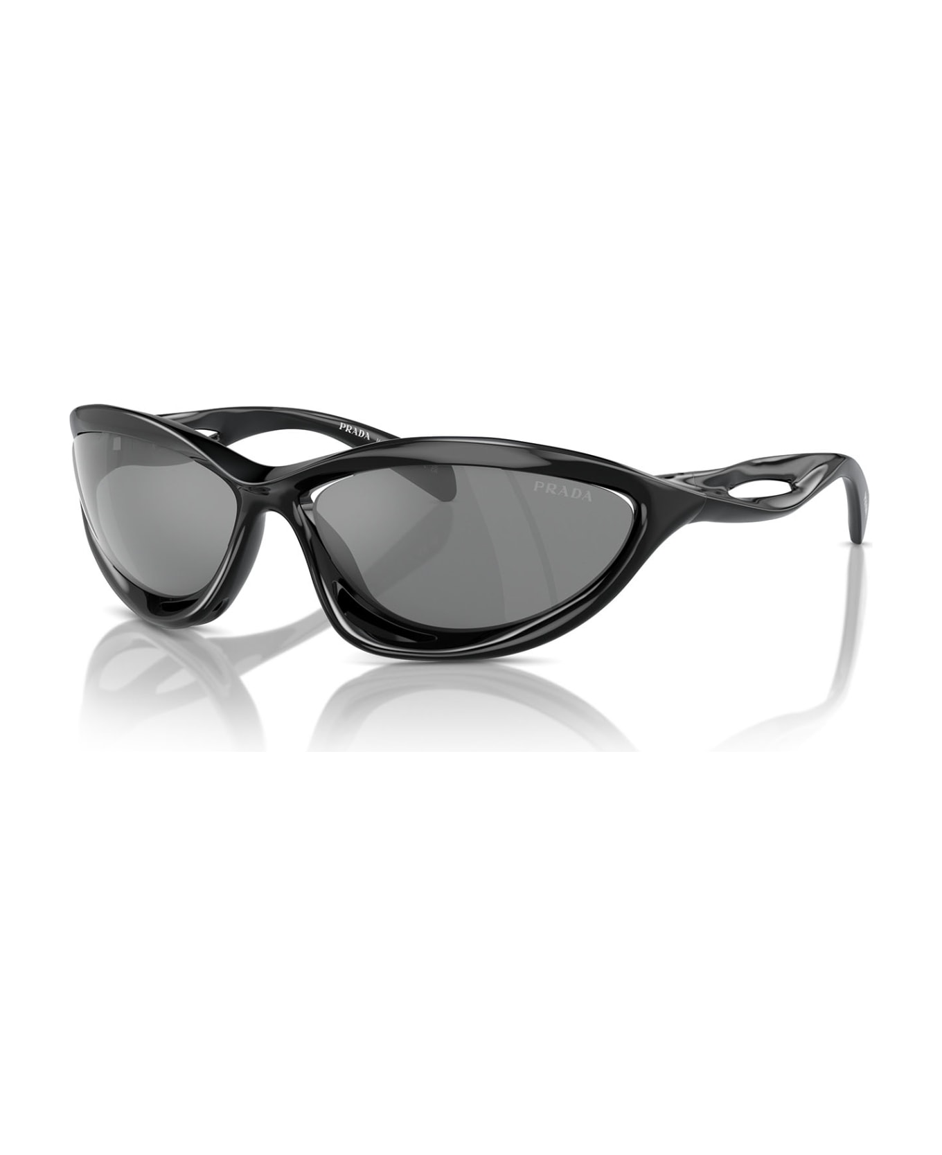 Prada Eyewear Pr A26s Black Sunglasses - Black サングラス