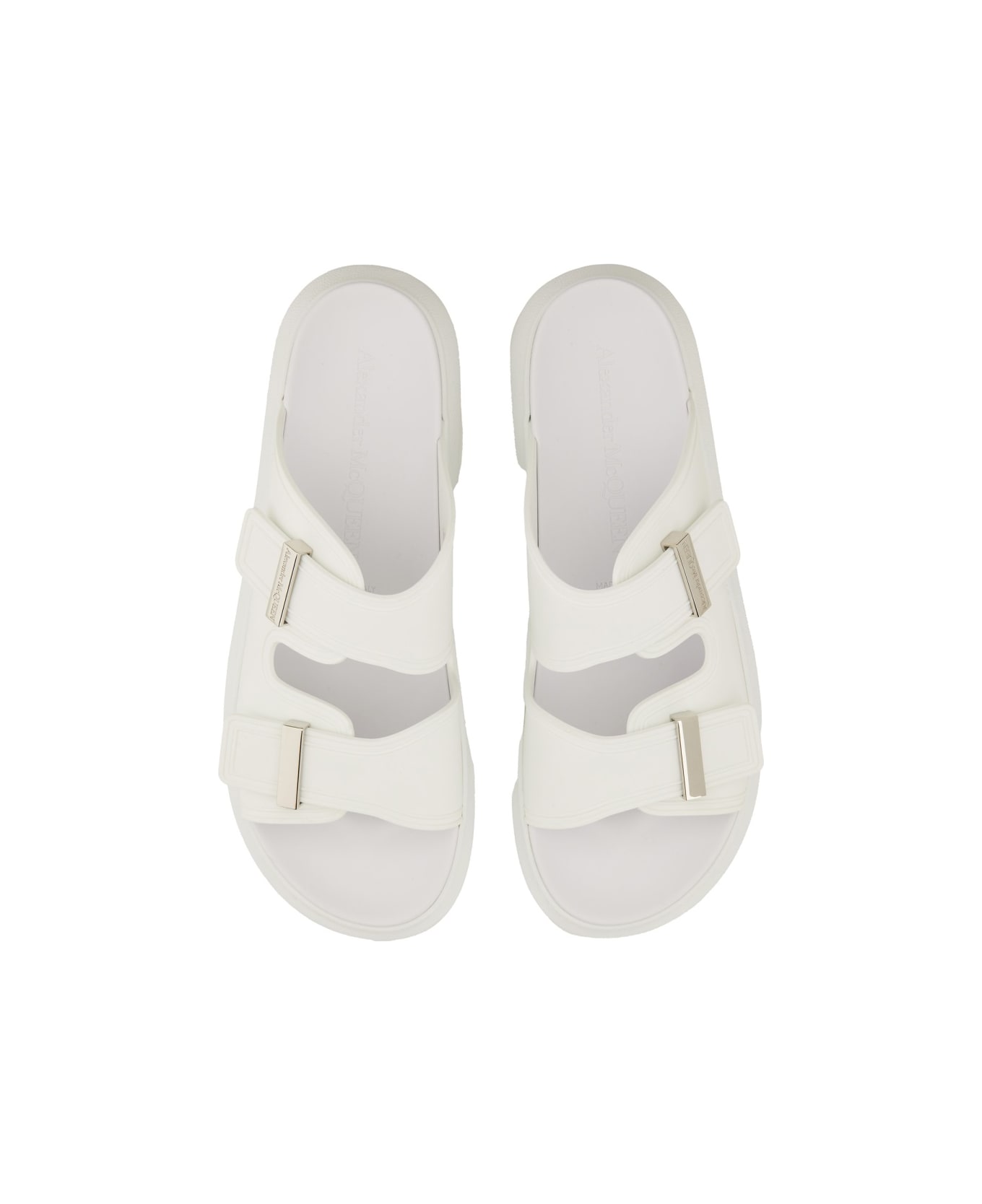 Alexander McQueen Sandalo Hybrid Double Buckle - MULTICOLOUR