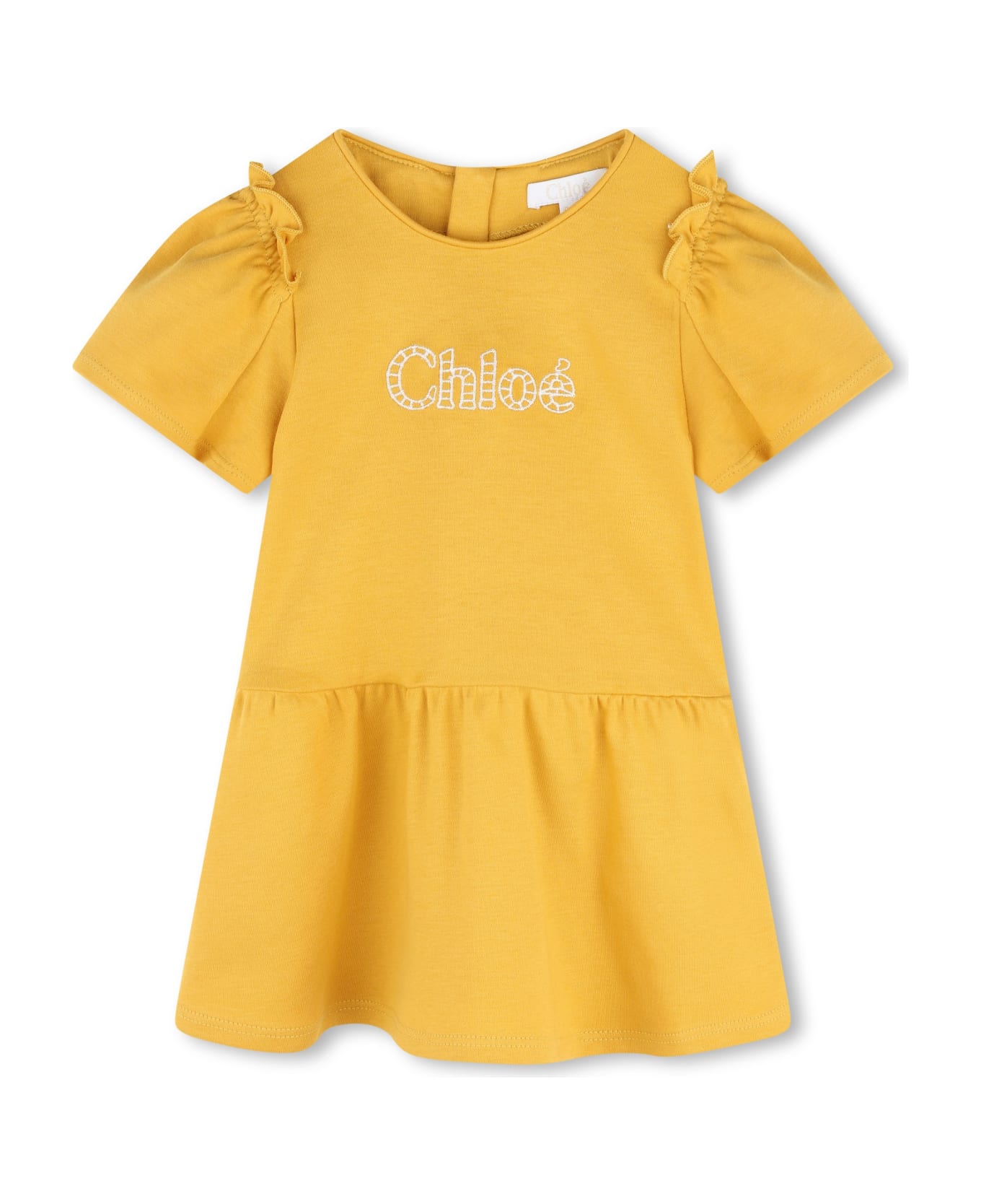 Chloé Dress With Embroidery - Yellow