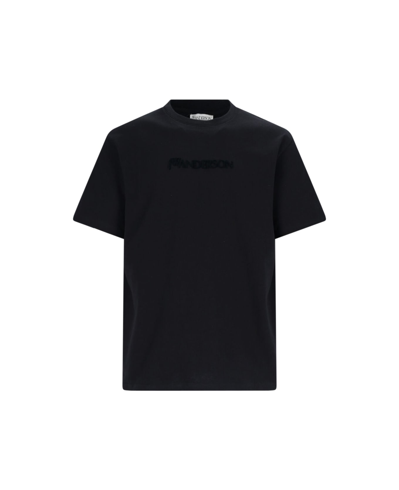 J.W. Anderson Jw Anderson T-shirt With Logo - BLACK