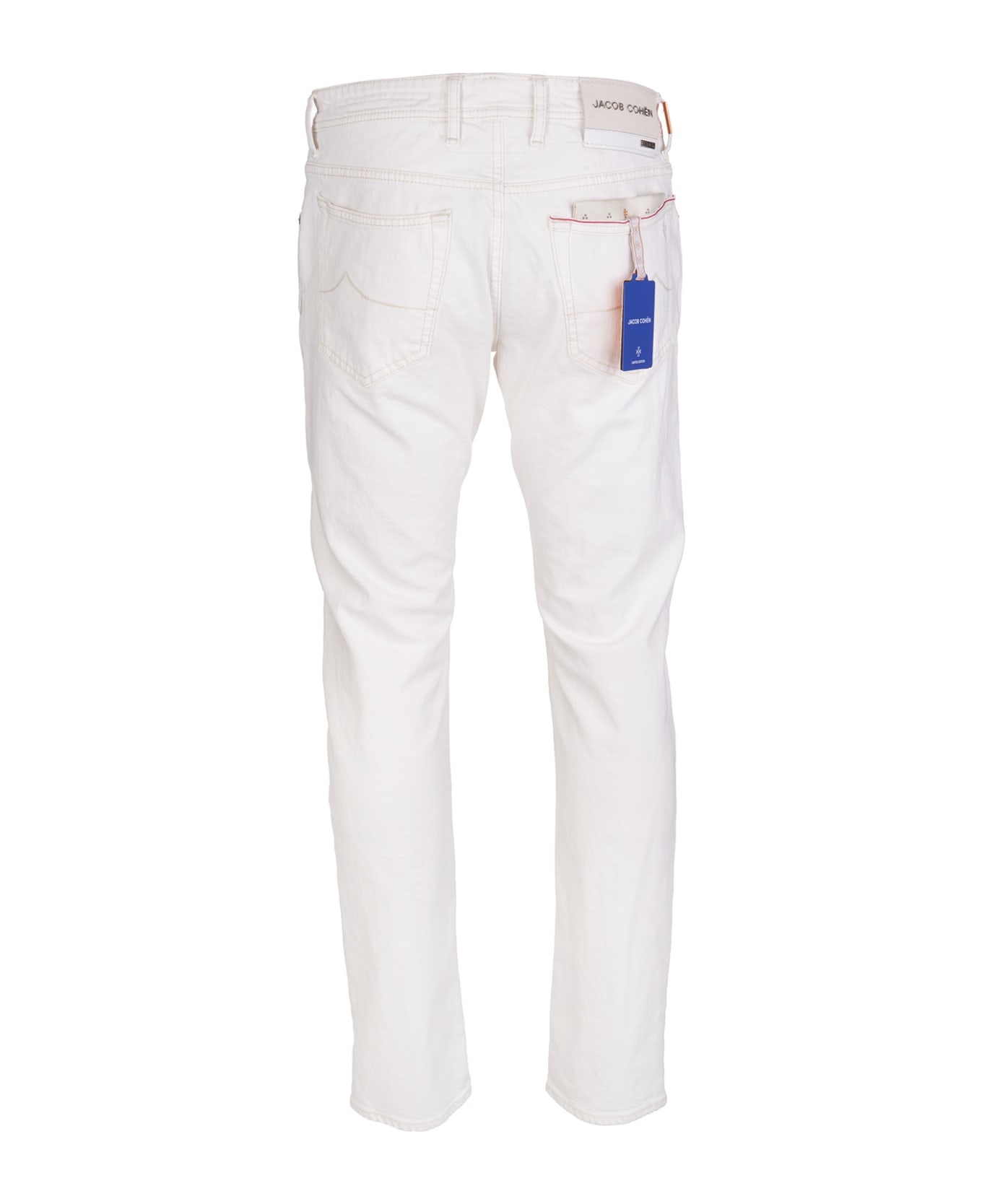 Jacob Cohen Man White Bard Ltd Jeans Jacob Cohen - WHITE デニム