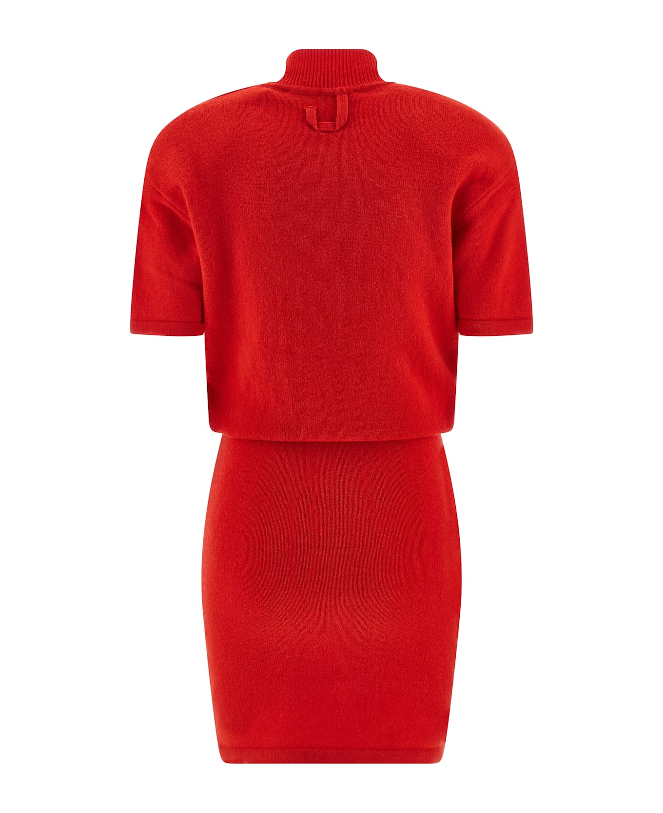 Jacquemus 
la Robe Maille Castagna
 Dress - Red