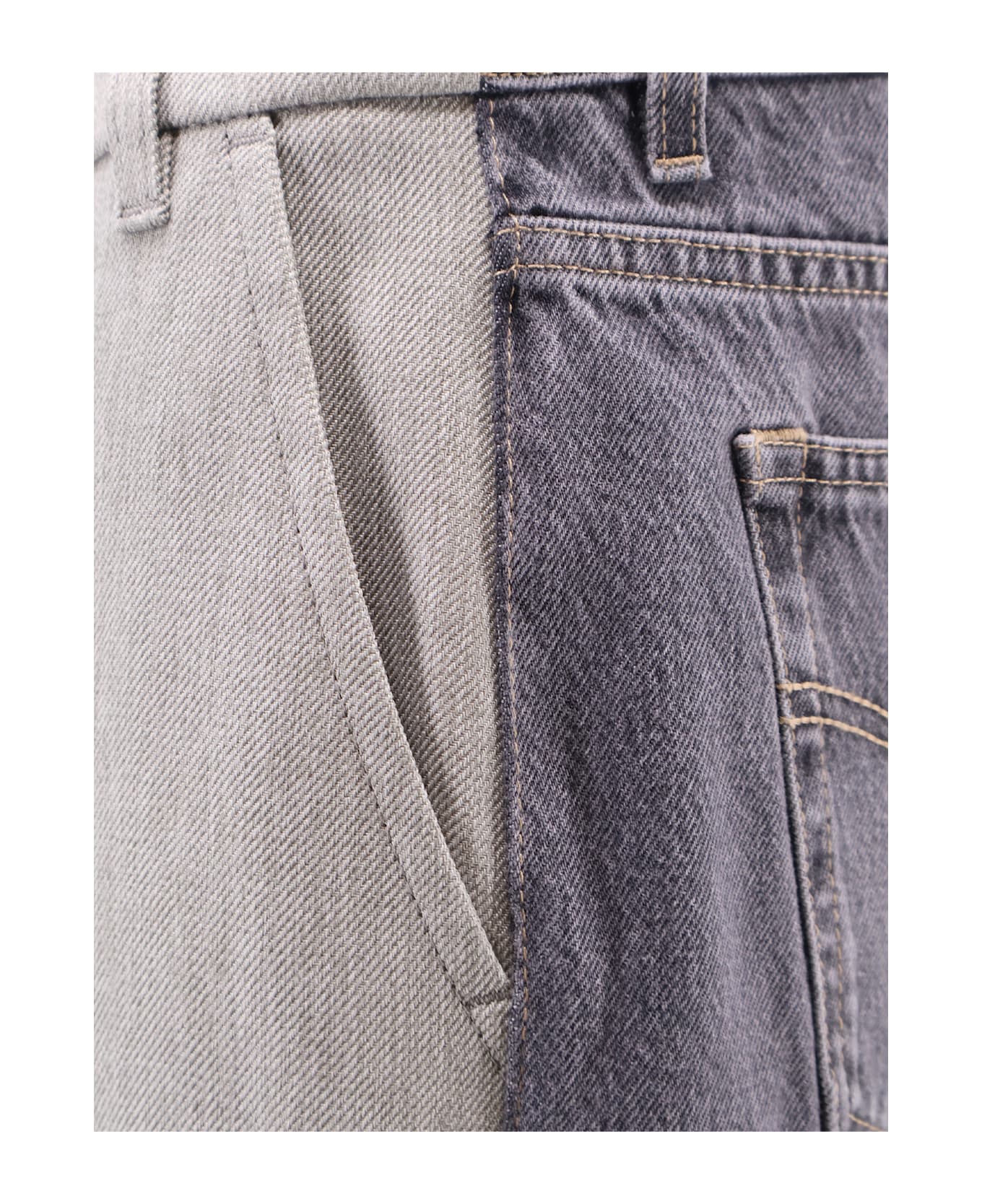 Stella McCartney Tailoring Mixed Trousers - Grey