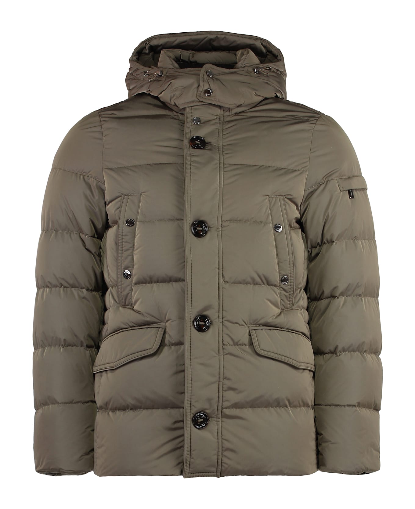 Moorer Colin Hooded Down Jacket - turtledove
