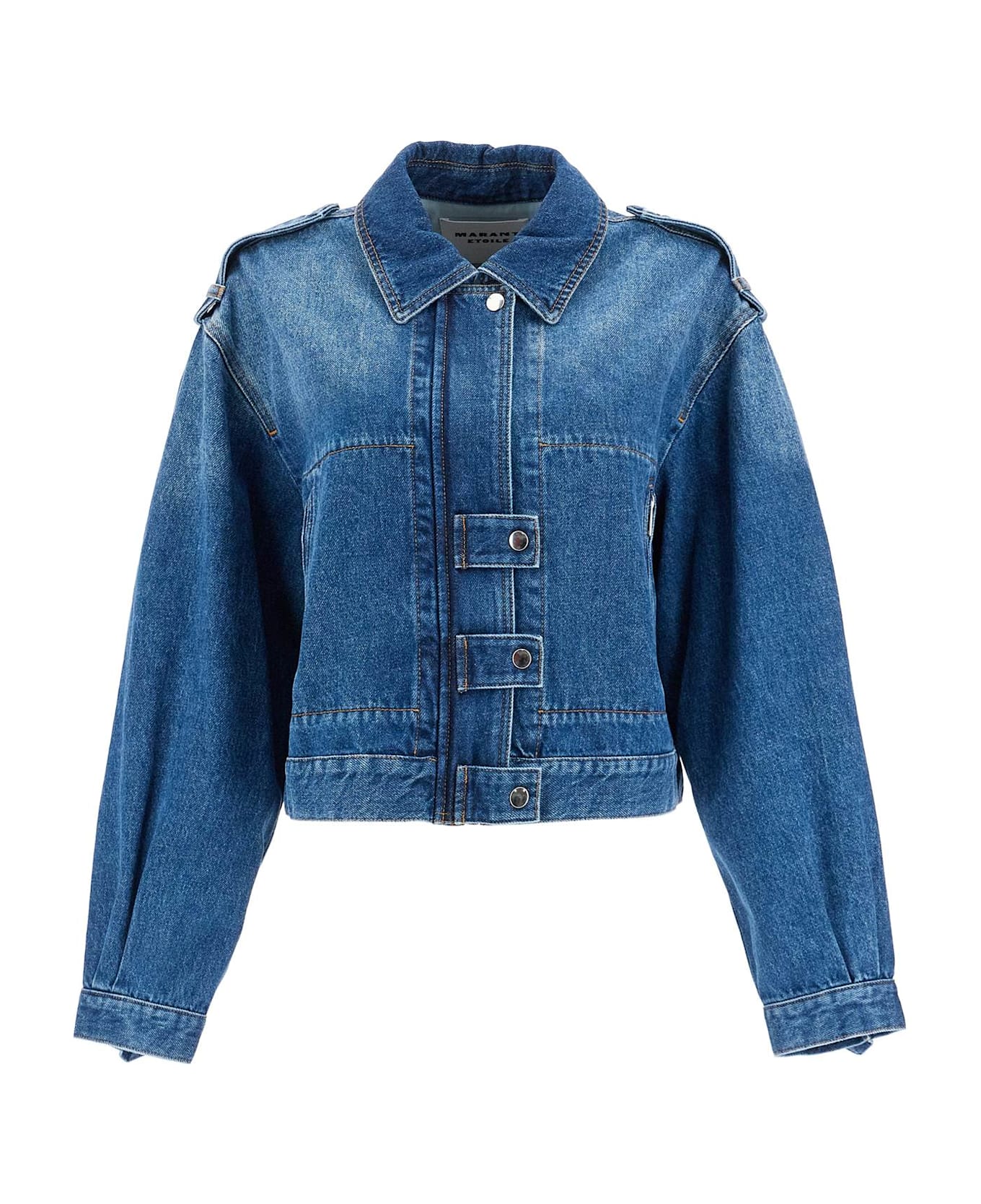 Marant Étoile 'julie Denim Jacket - BLUE (Blue)