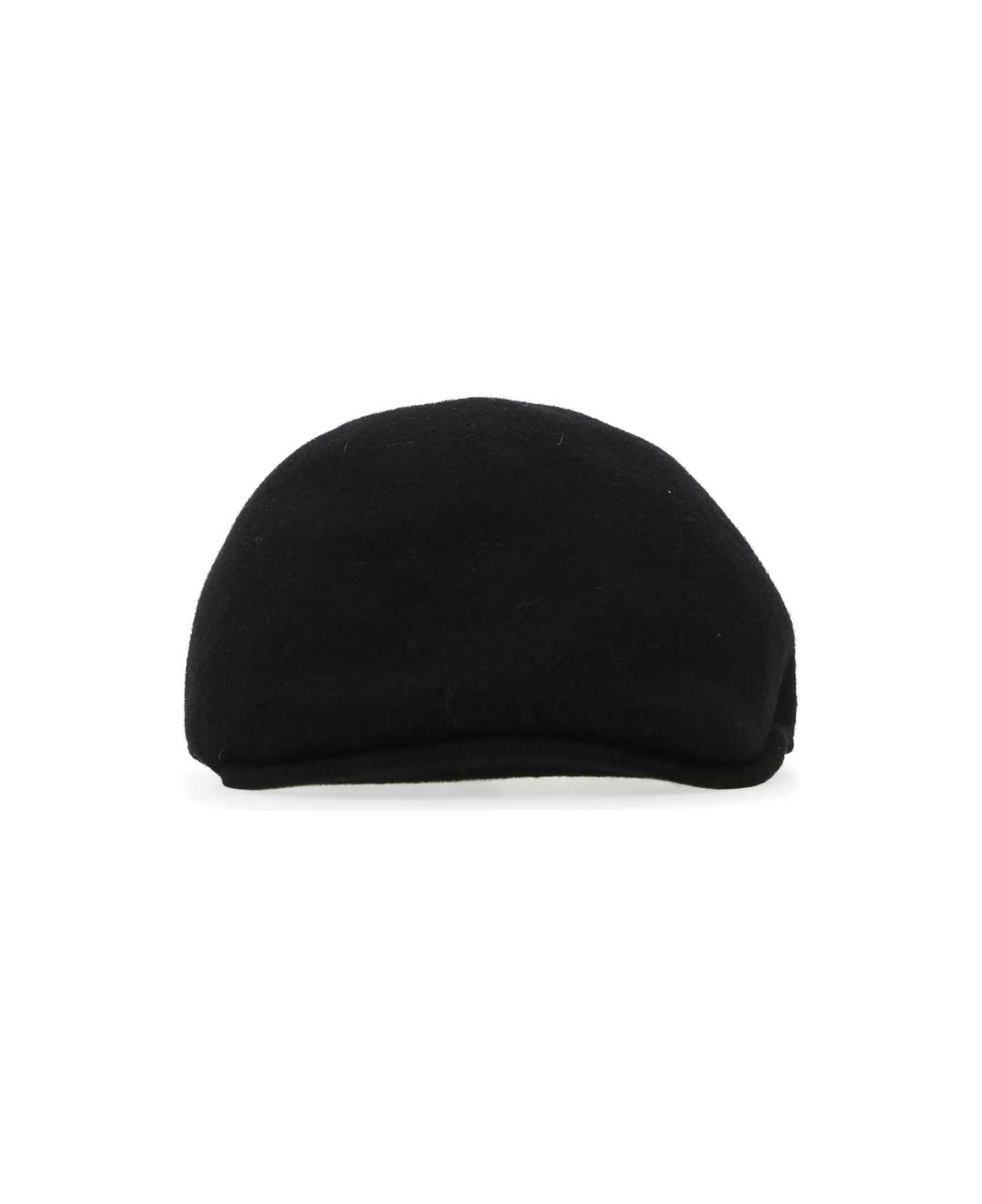 Kangol Black Felt Baker Boy Hat - BK001 帽子