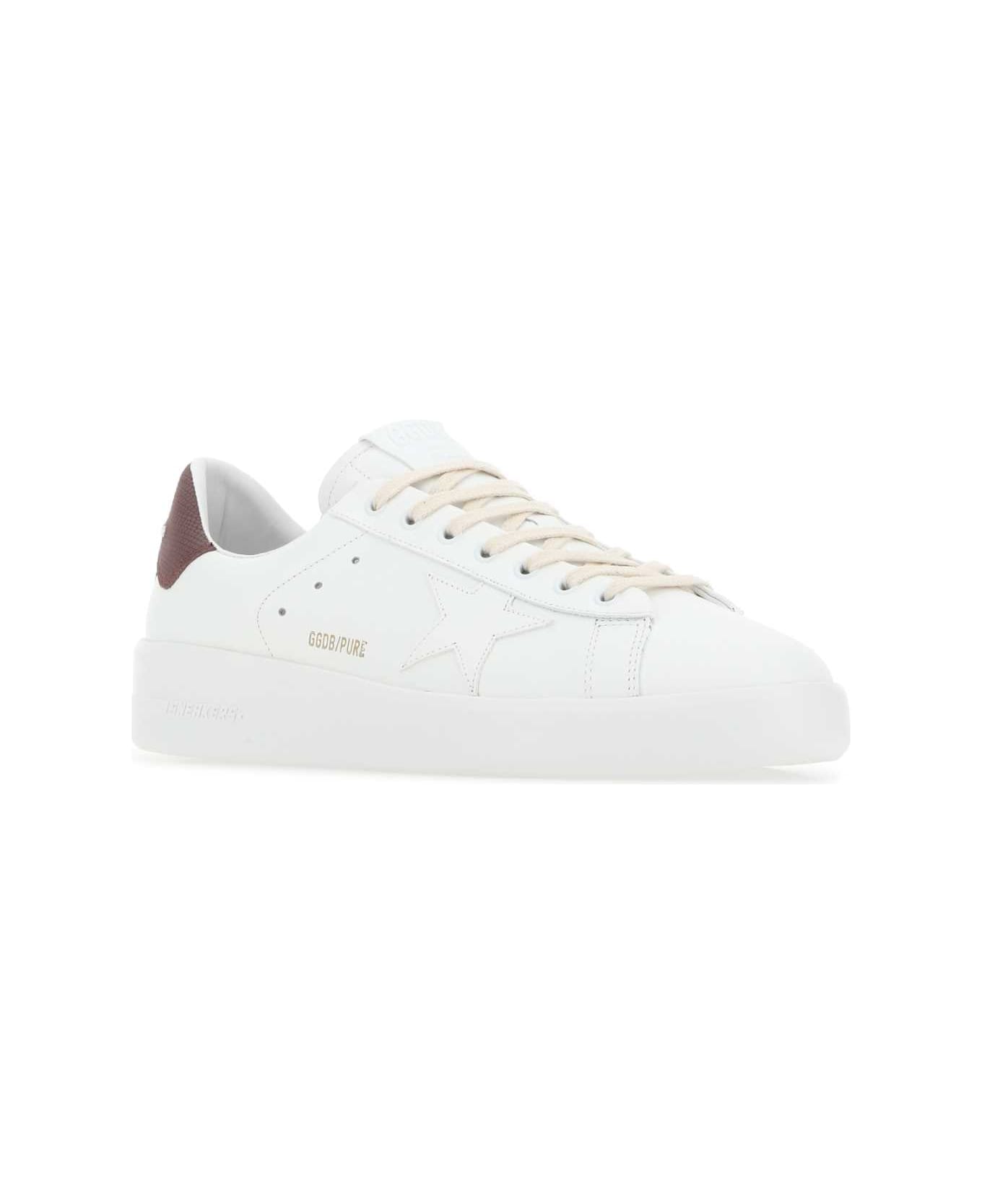 Golden Goose White Leather Pure New Sneakers - 10360