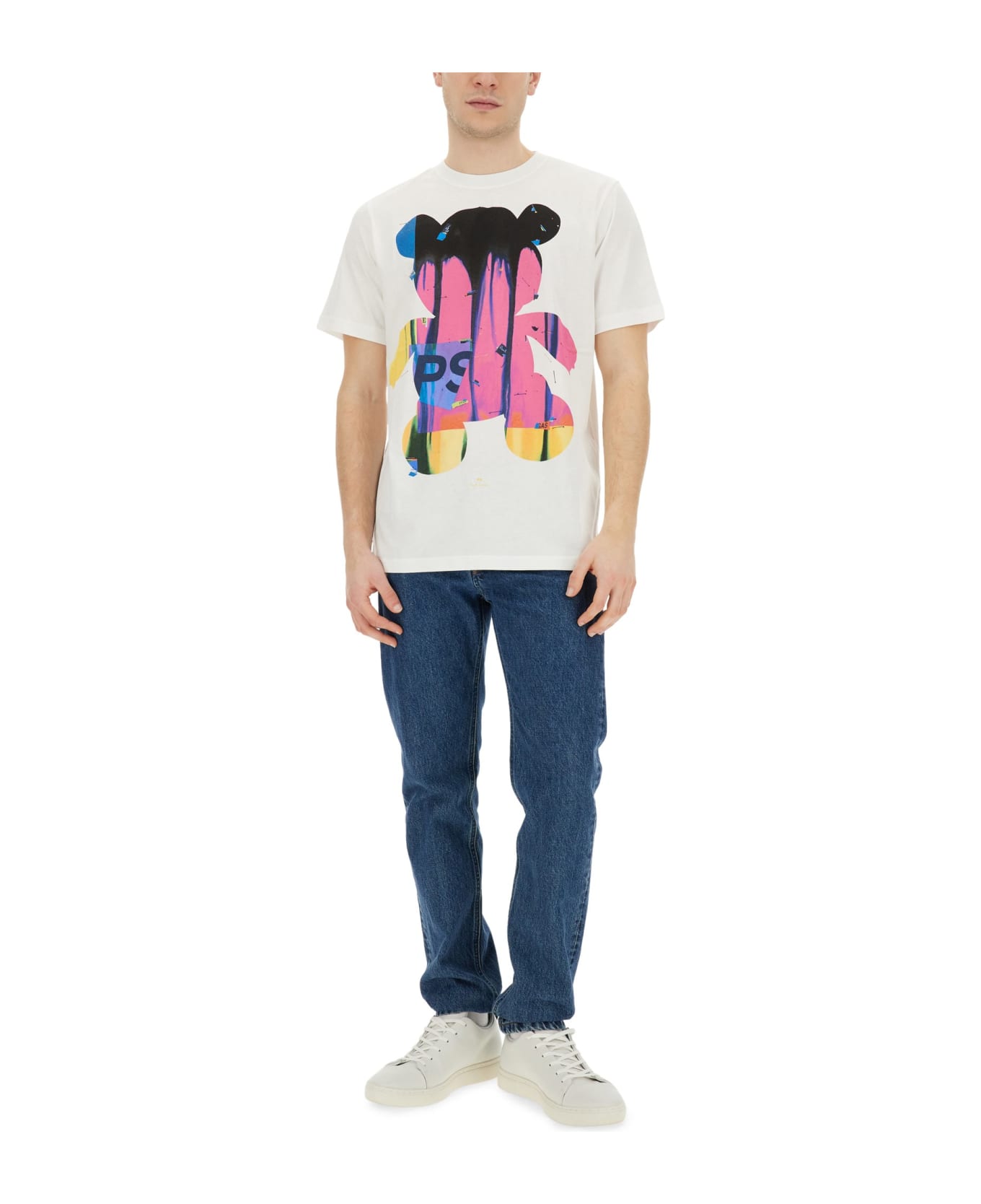 PS by Paul Smith Teddy T-shirt - WHITE