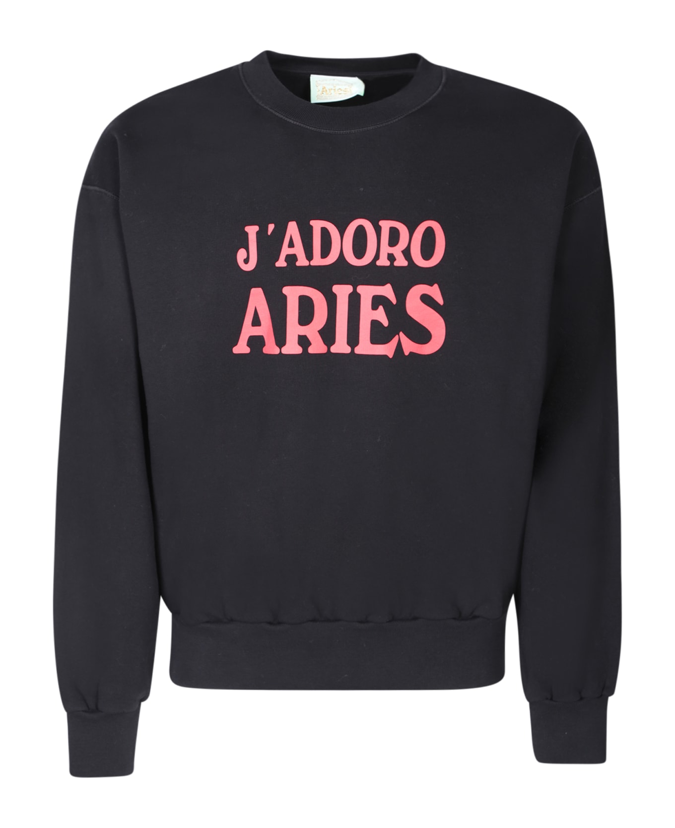 Aries J'adoro Black Sweatshirt - Black フリース