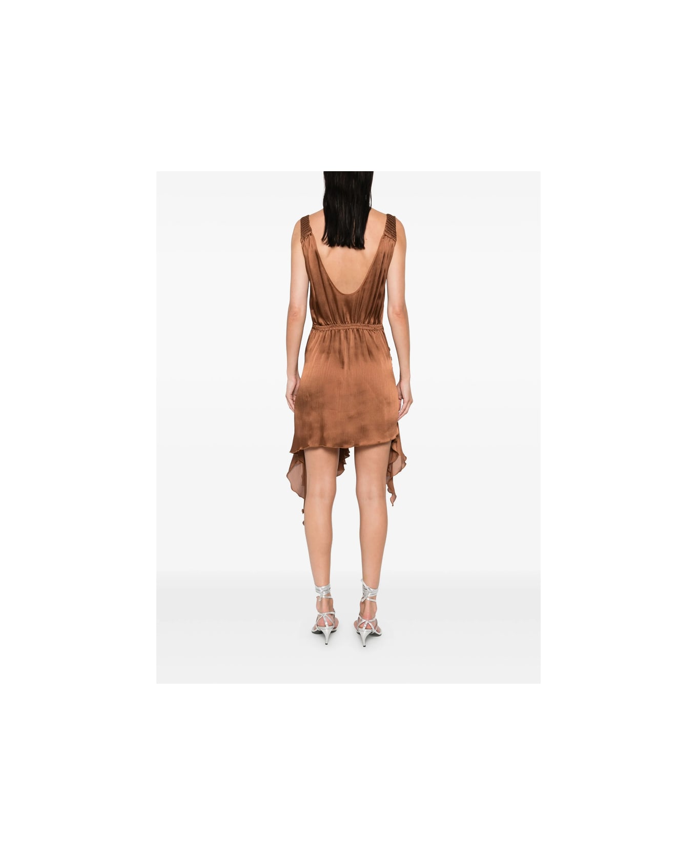 SIEDRES Dress - BROWN