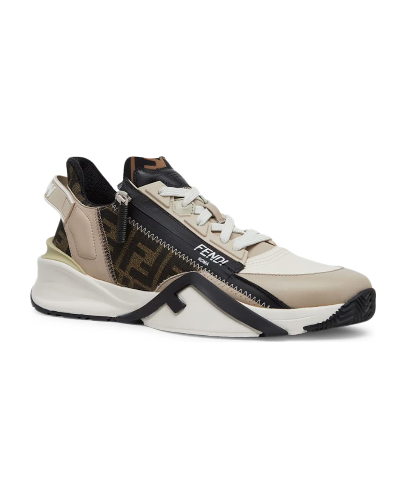 Fendi Flow Sneakers - White