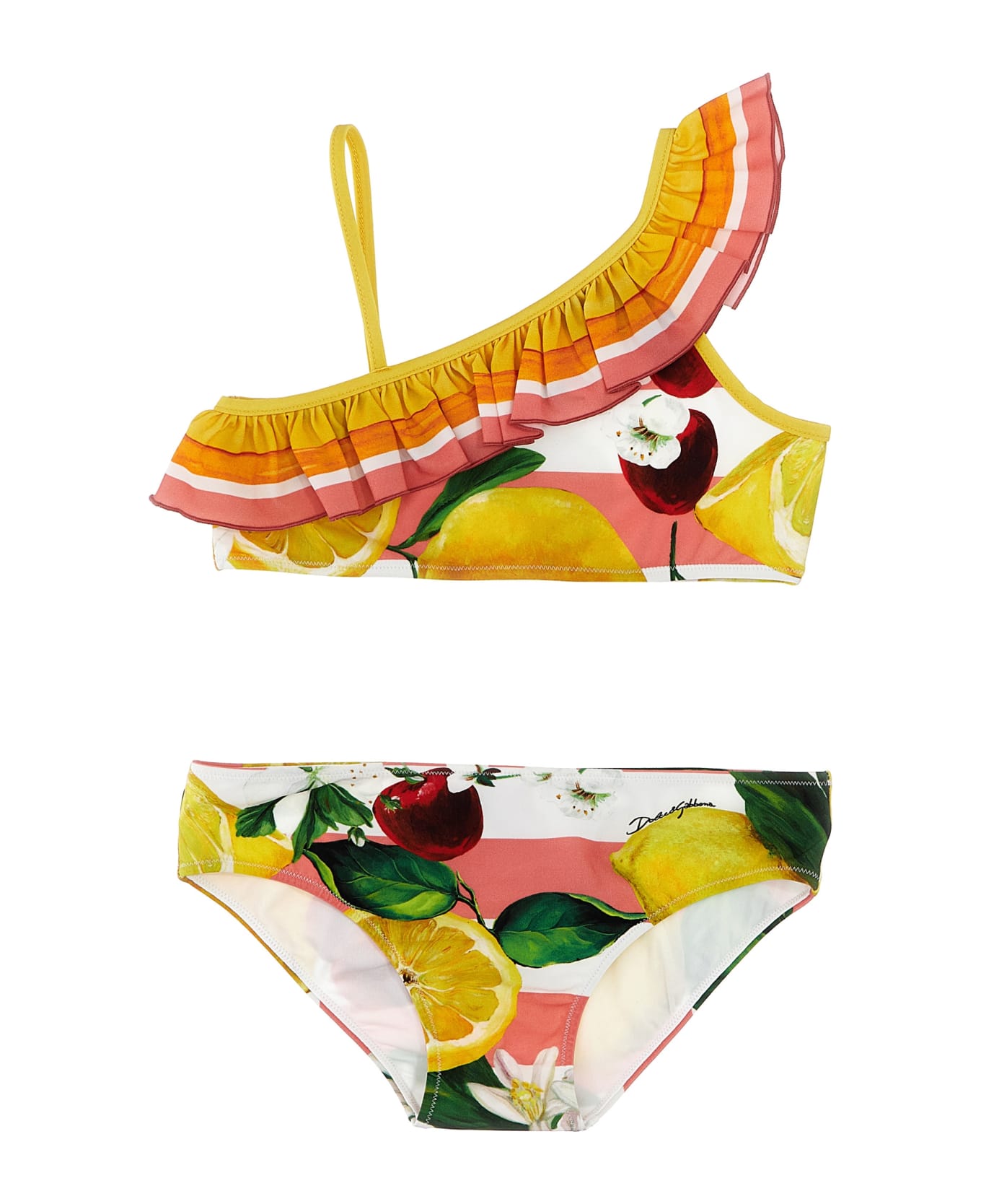 Dolce & Gabbana 'limoni & Ciliegie' Bikini - Multicolor