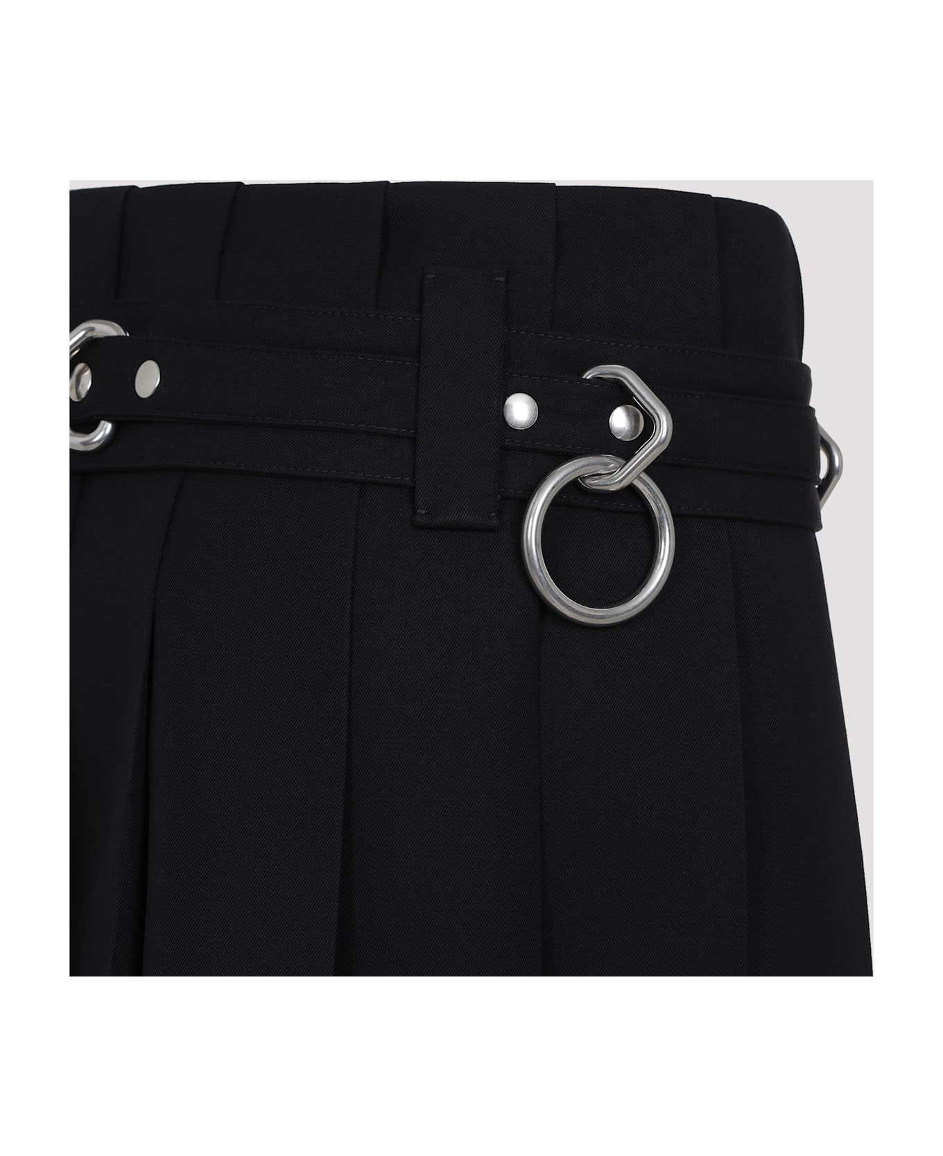 Prada Pleated Skirt - Blue