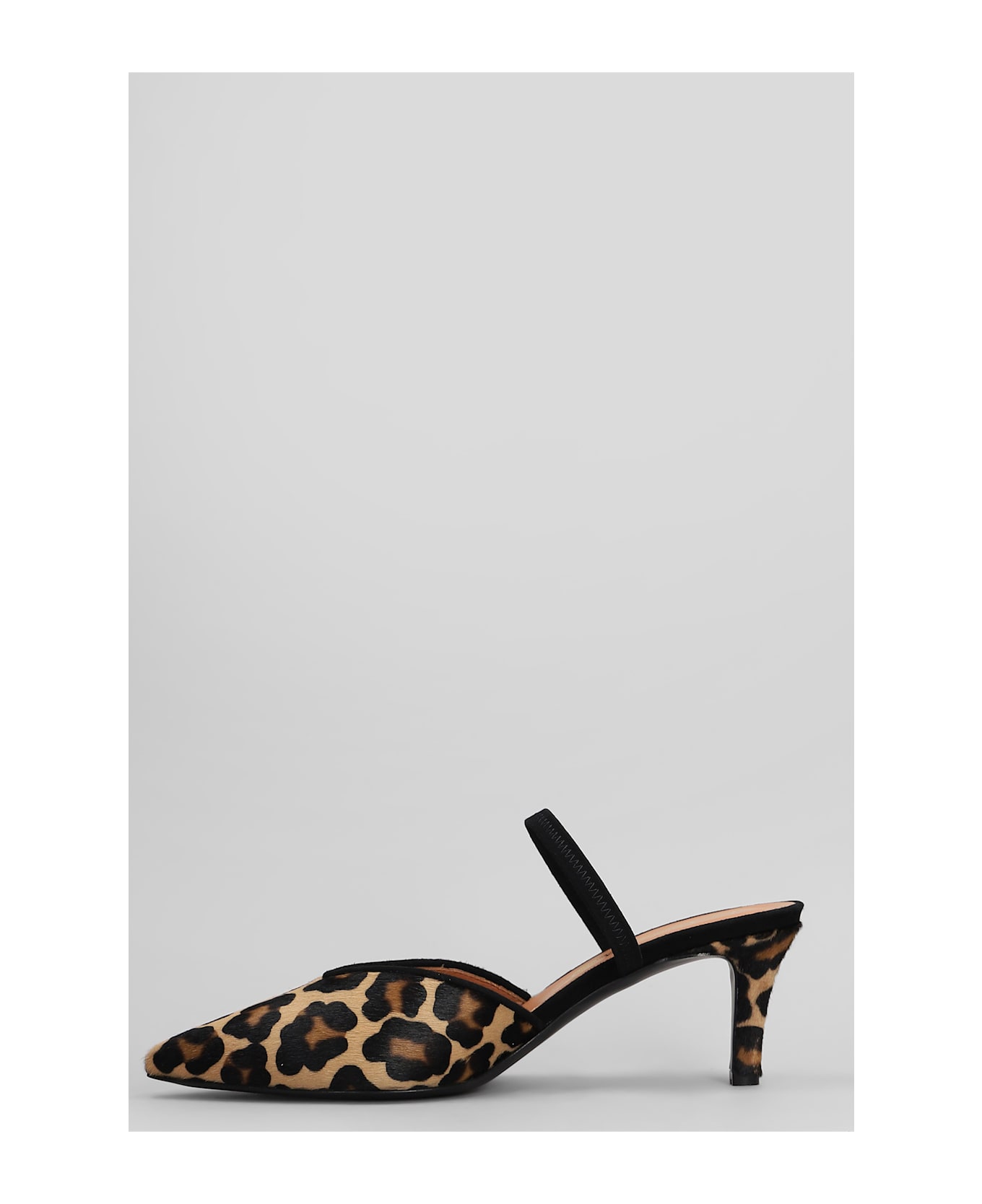 Via Roma 15 Pumps In Animalier Pony Skin - Animalier