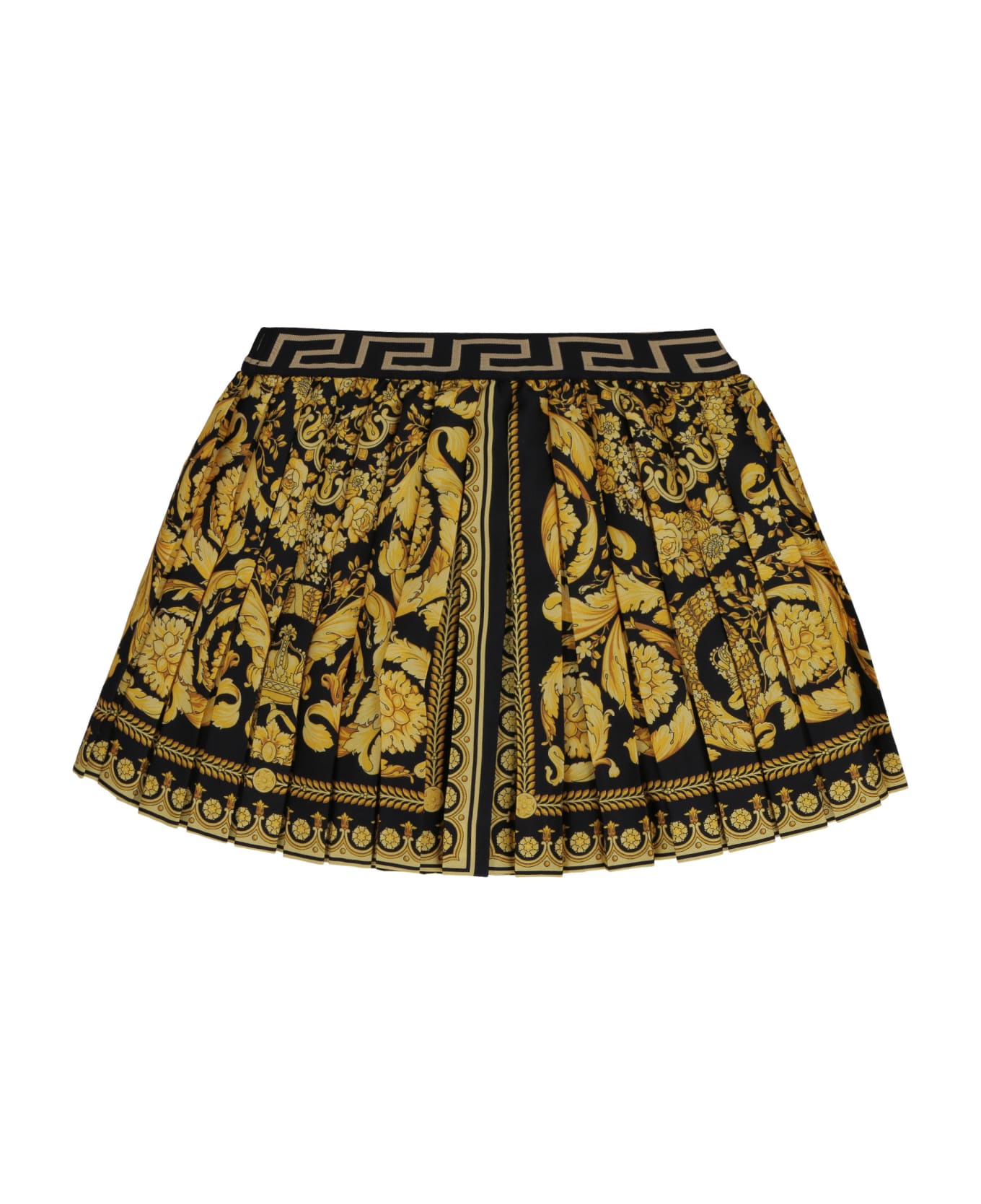 Young Versace Pleated Skirt - Multicolor
