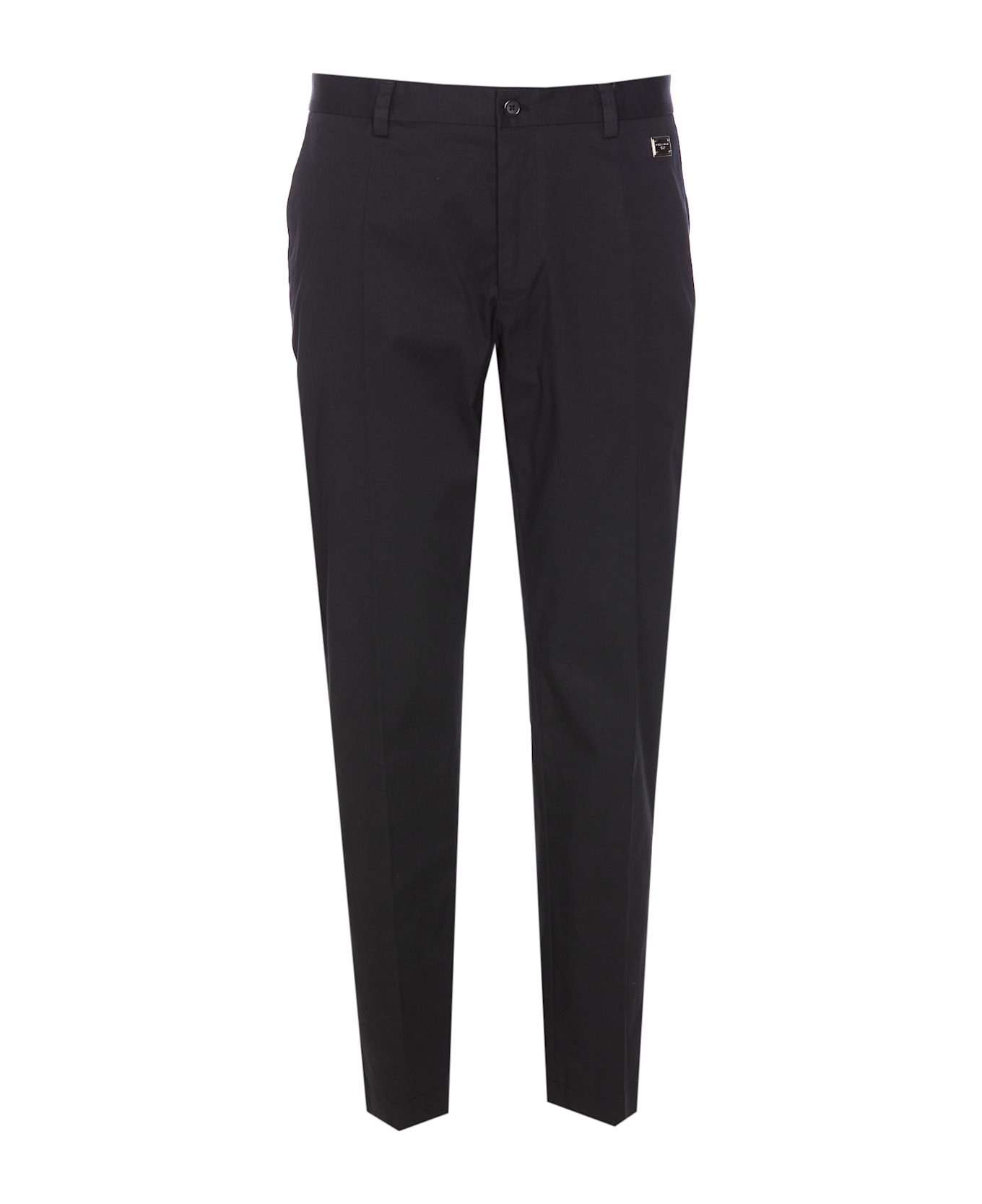 Dolce & Gabbana Stretch Pants - Black ボトムス