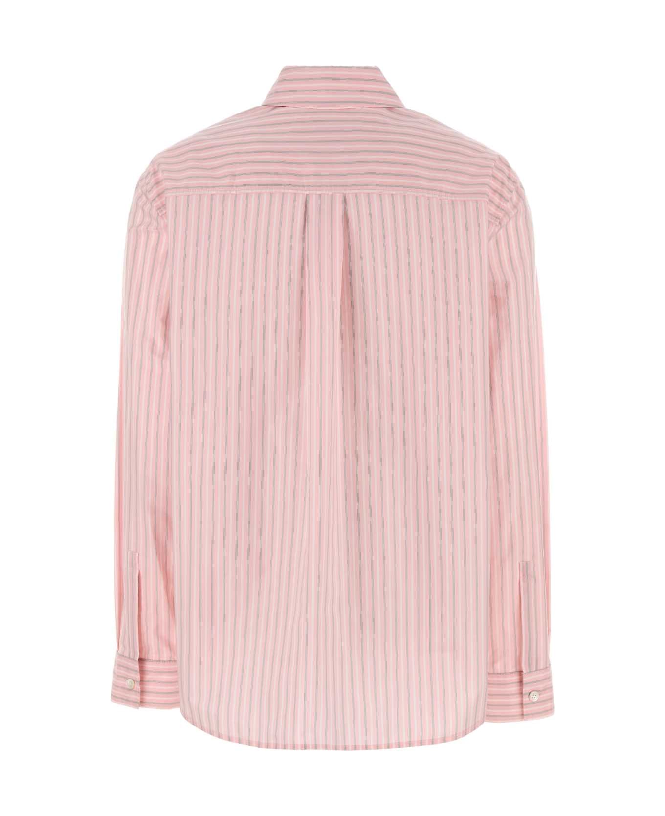 Philosophy di Lorenzo Serafini Embroidered Poplin Shirt - FANTASIAROSA