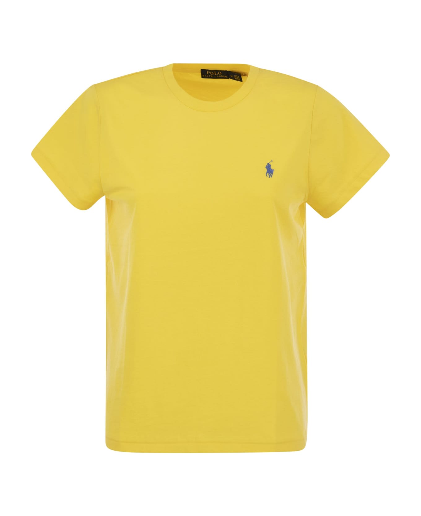 Polo Ralph Lauren 'classic' Cotton T-shirt - Yellow