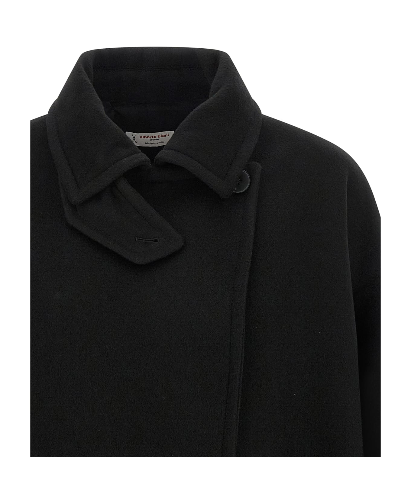 Alberto Biani Double-breasted Caban - Black  