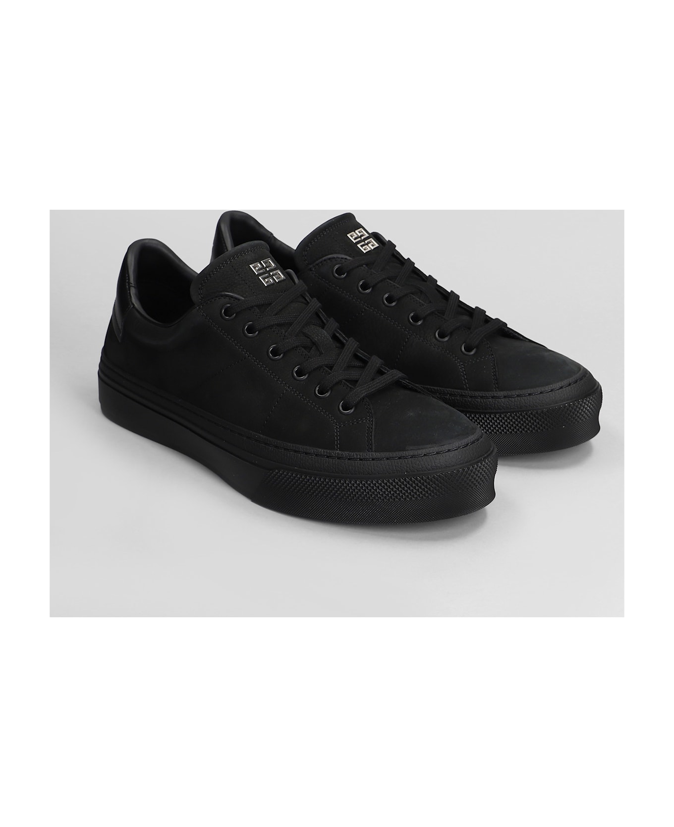 Givenchy City Sport Sneakers Sneakers In Black Leather - black