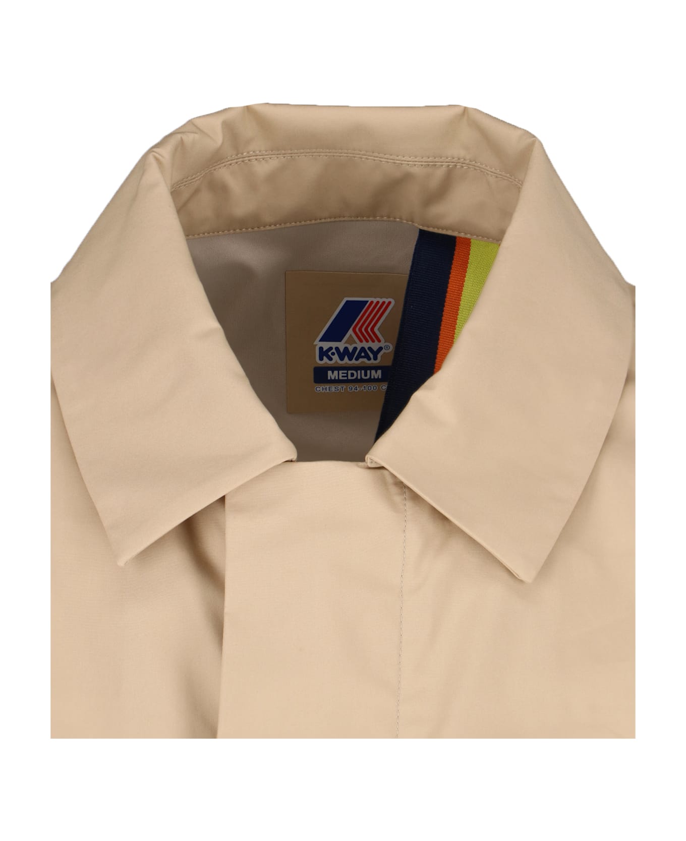 K-Way 
orion
 Zip Jacket - Beige