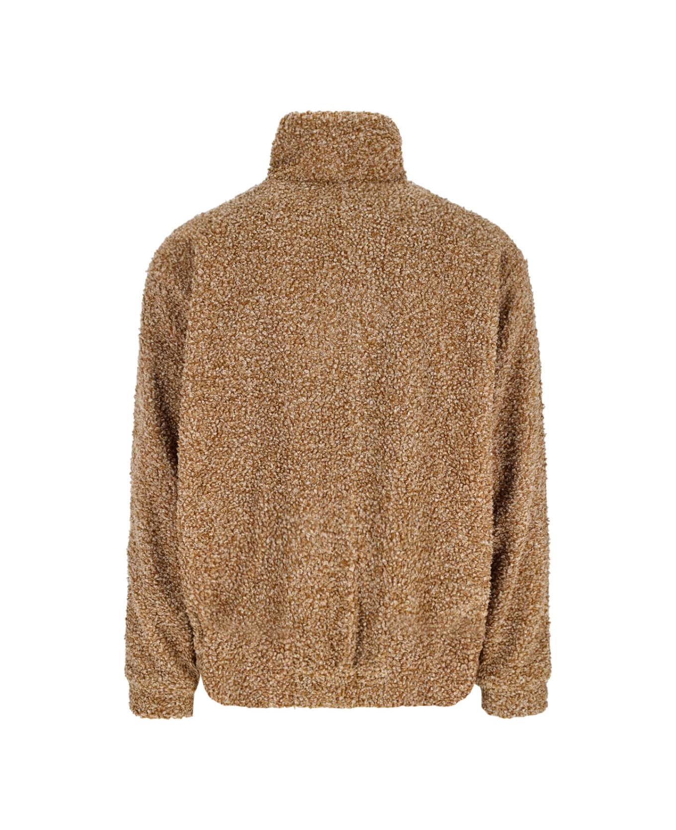 Adidas "firebird" Bouclé Jacket - Beige