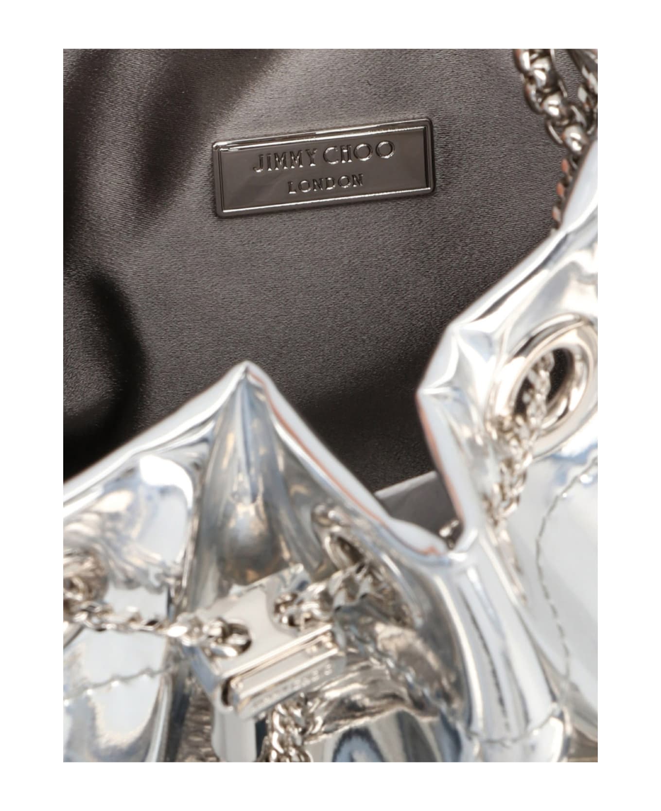 Jimmy Choo 
bon Bon
 Bucket Bag - Silver