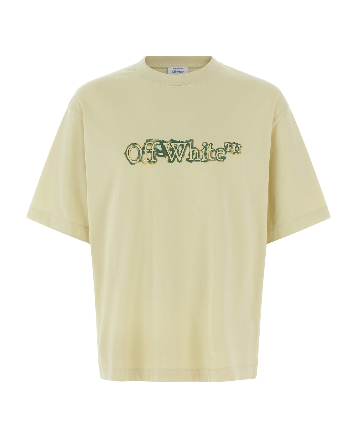 Off-White 
cloudy Arrow Skate
 T-shirt - Beige