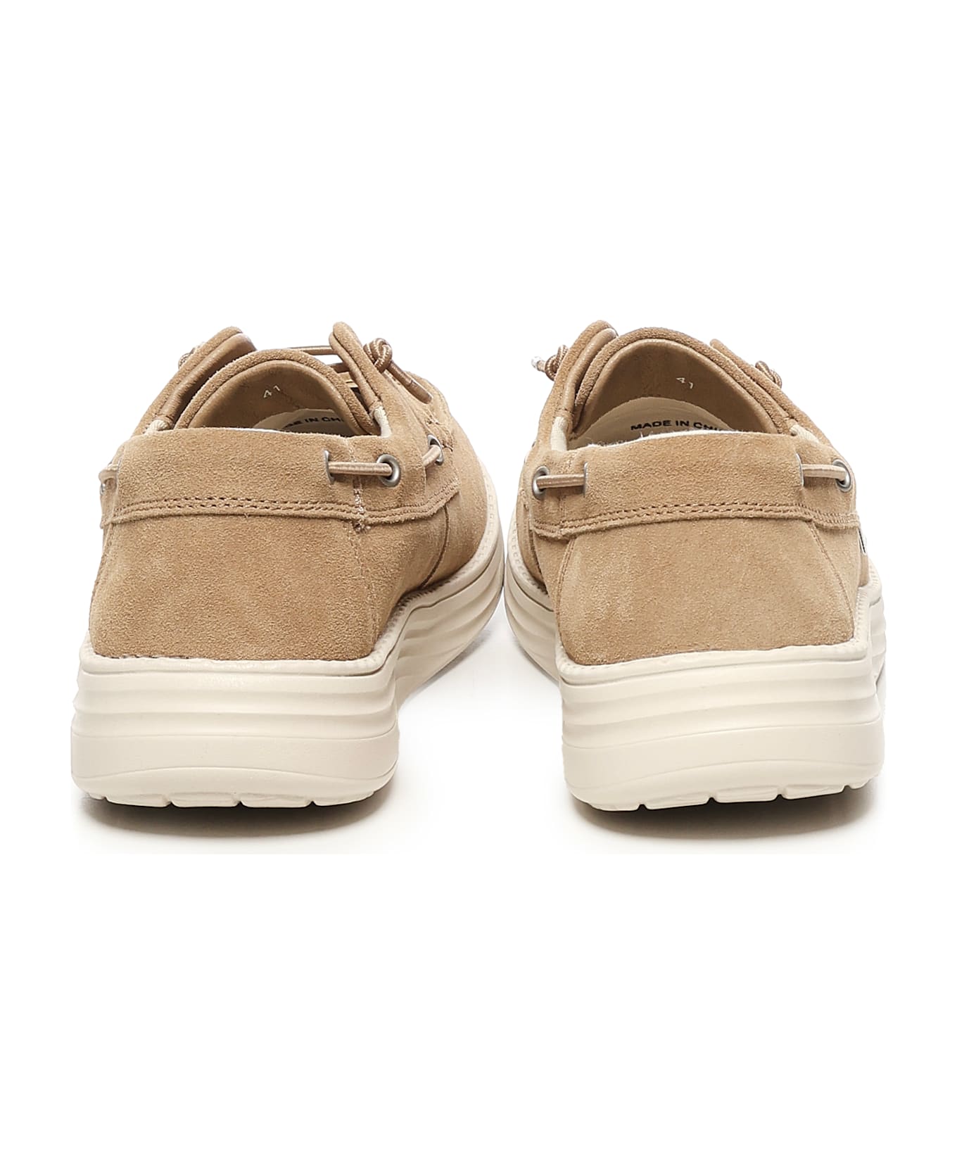 Liu-Jo Suede Loafers - Beige