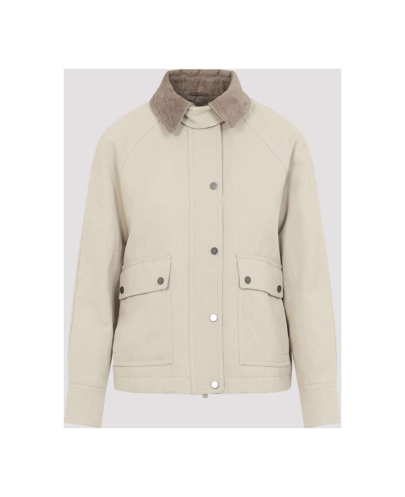 Brunello Cucinelli Parka Jacket - Beige