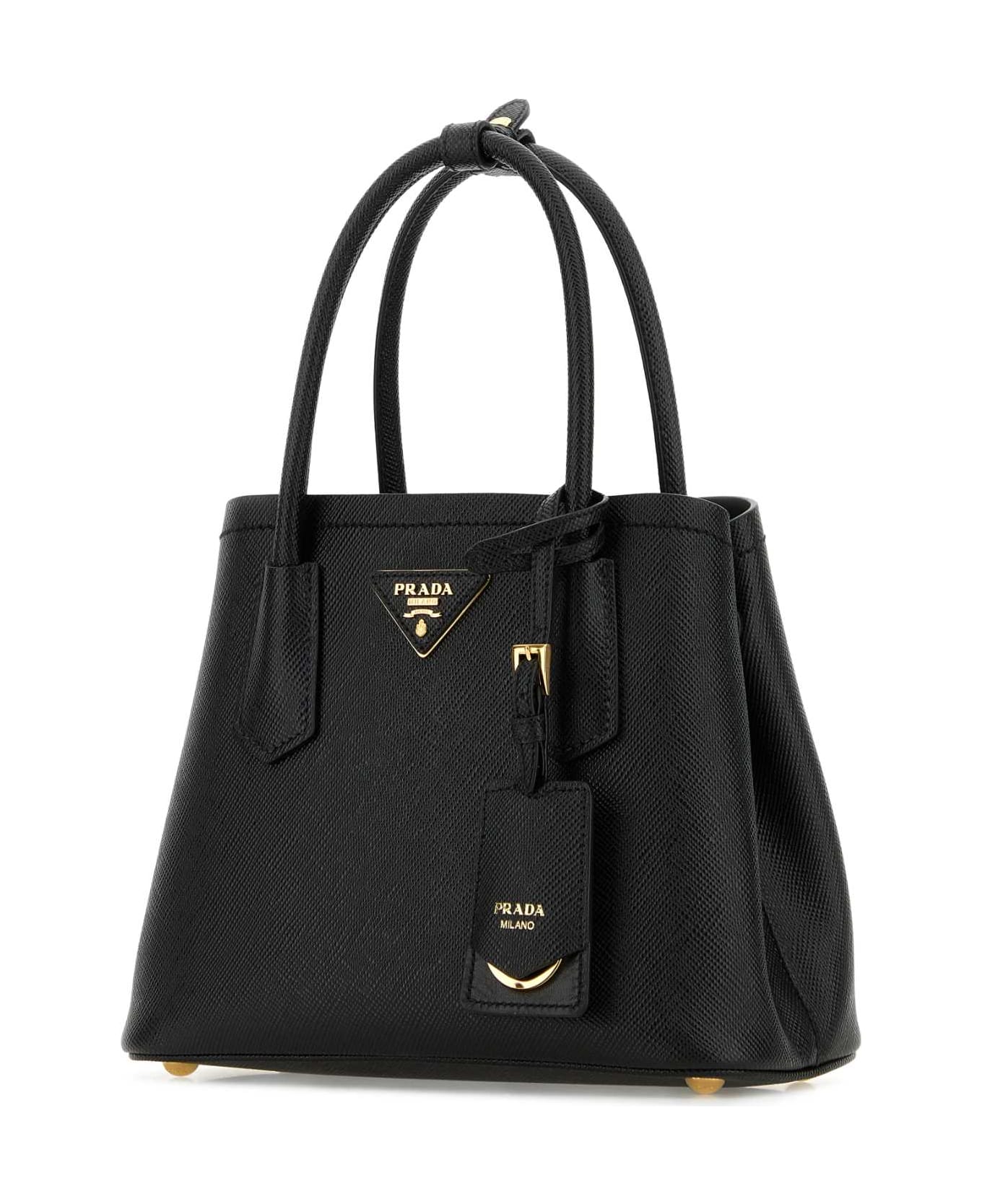 Prada Black Leather Handbag - NERO