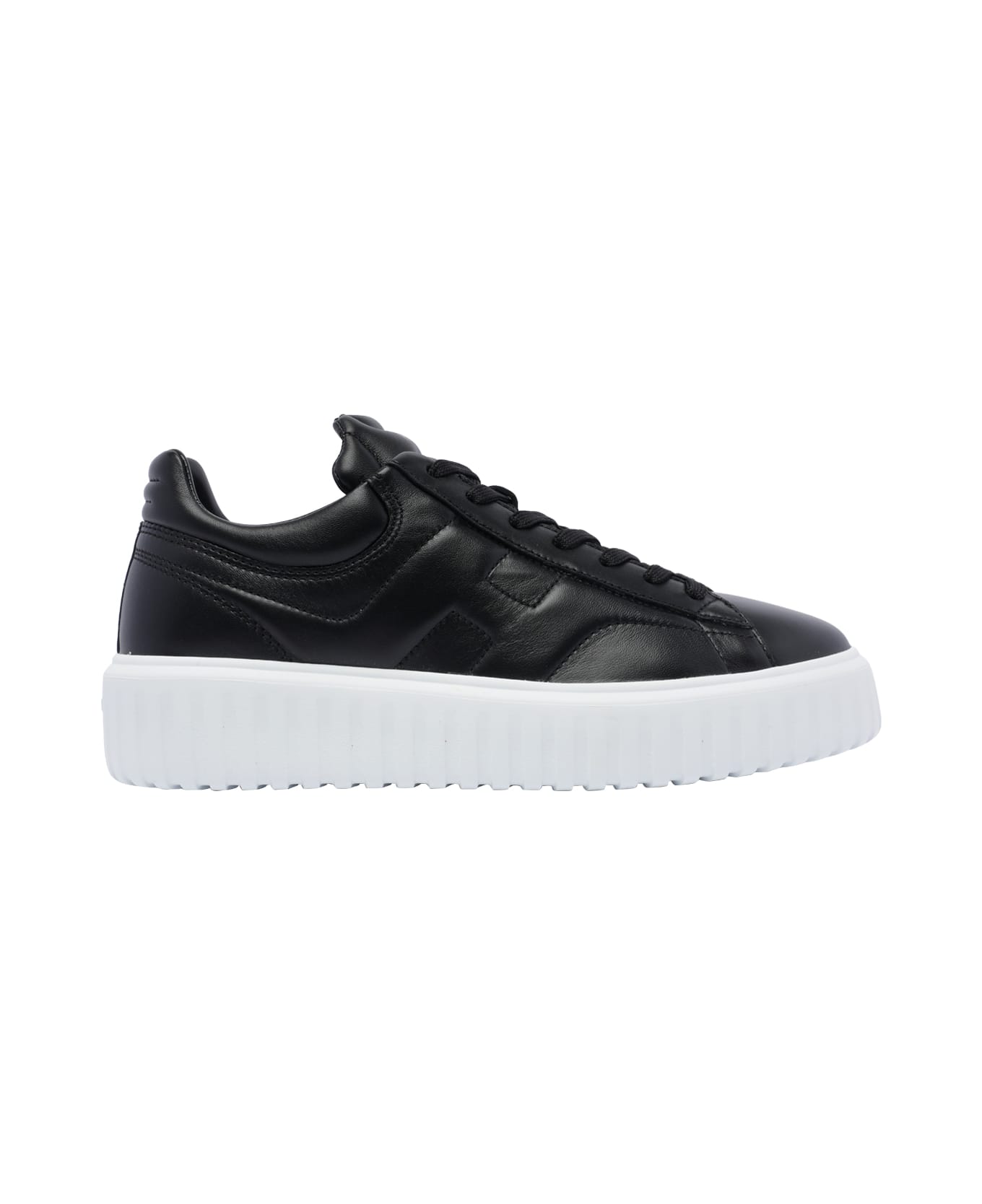Hogan H-stripes Sneakers - Black