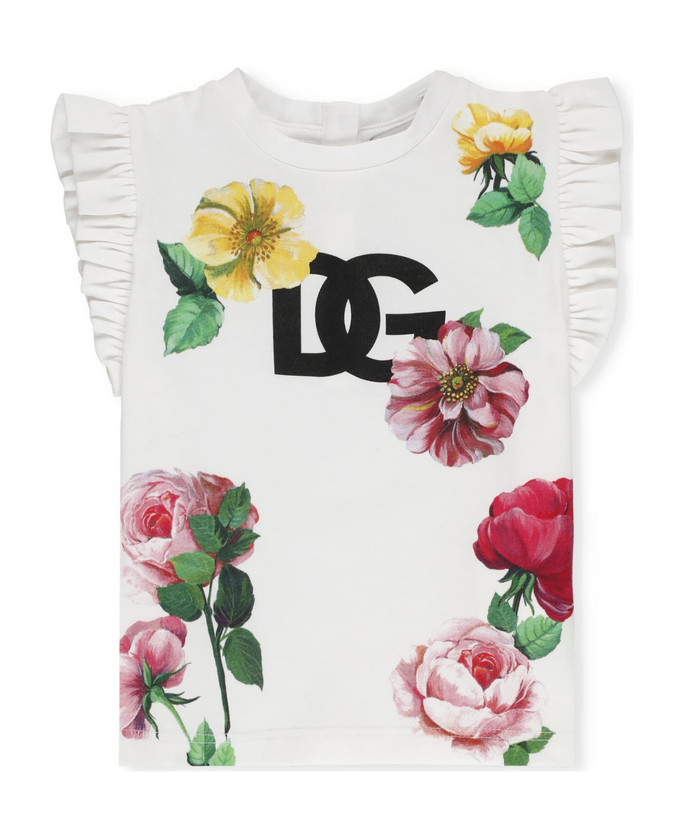 Dolce & Gabbana T-shirt With Logo - White
