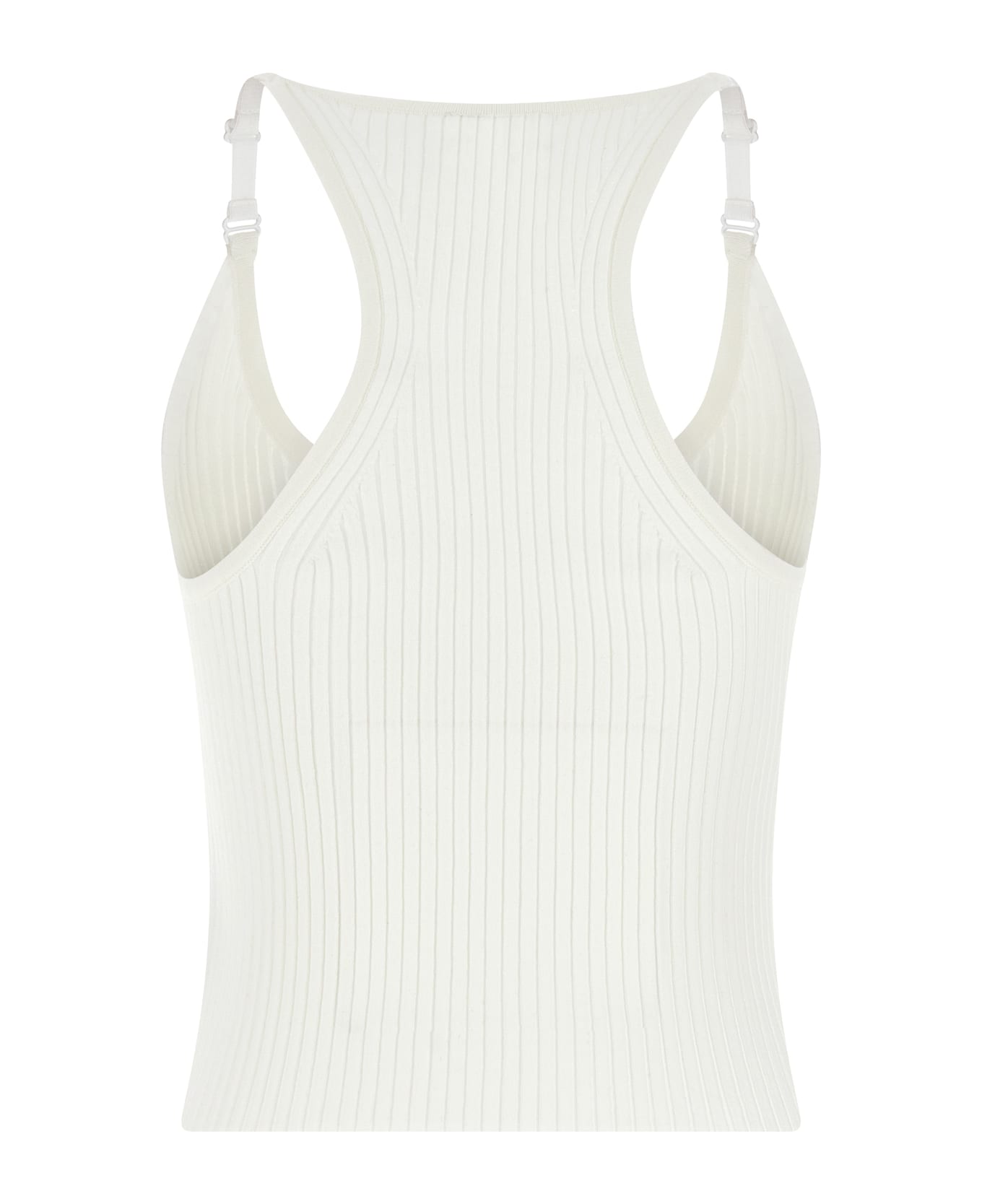 Courrèges 
scuba Rib
 Top - White