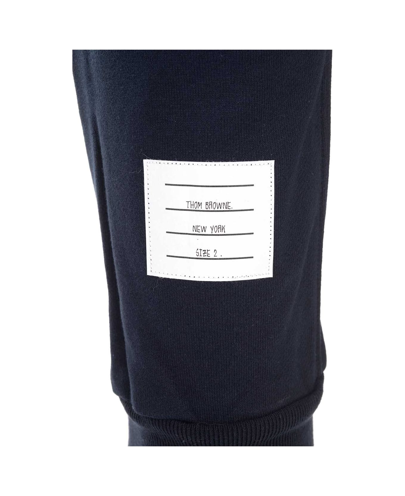 Thom Browne Blue '4-bar' Sweatpants - navy