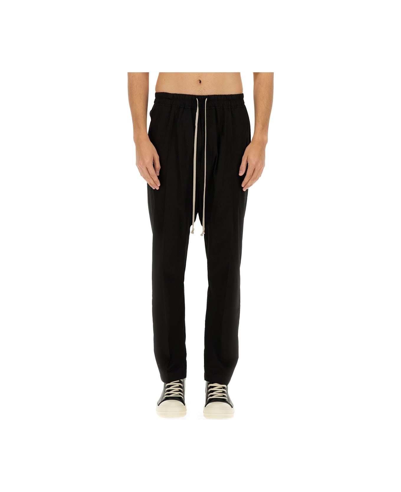 Rick Owens Drawstring Pant - BLACK