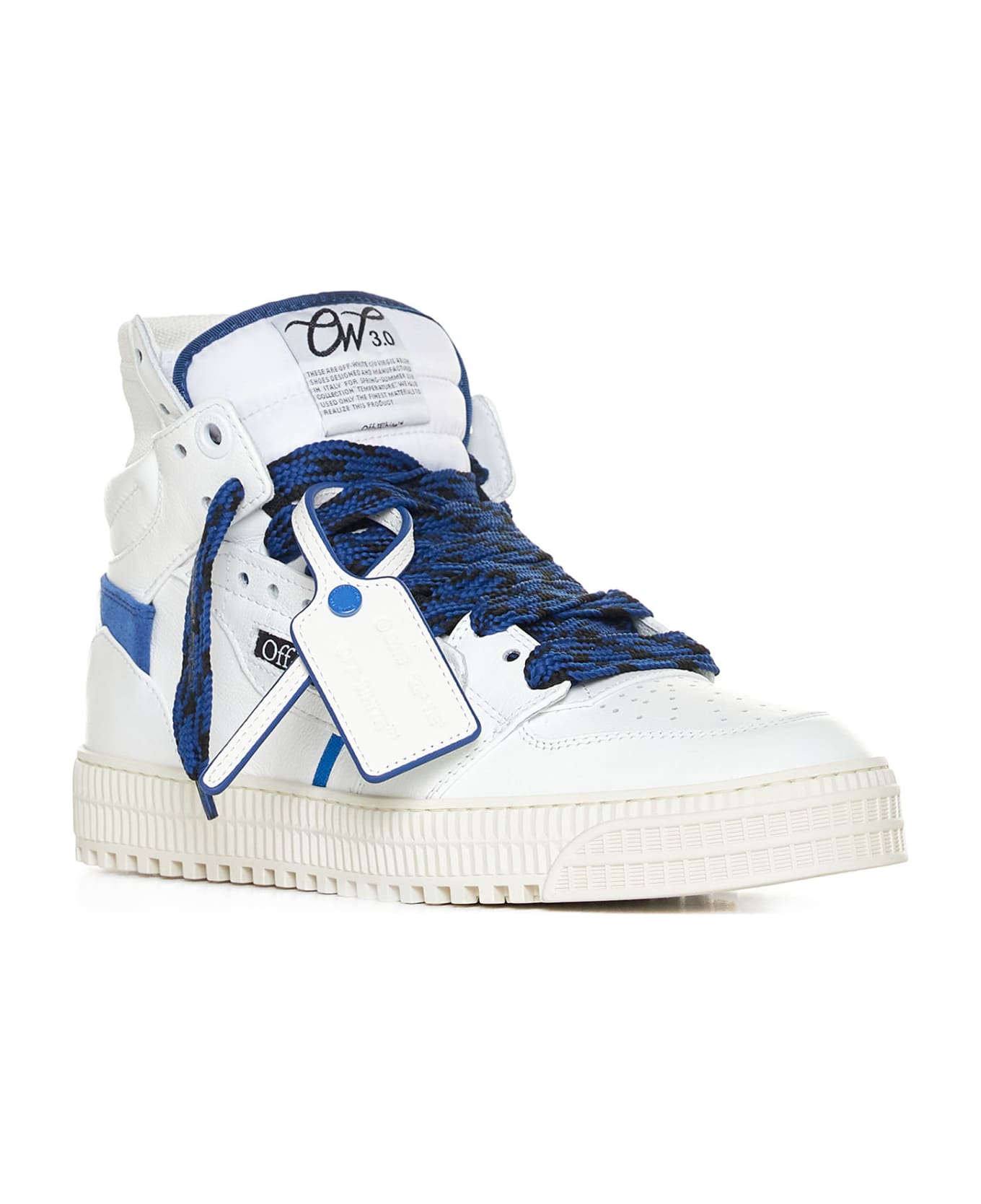 Off-White Sneakers - White navy blue