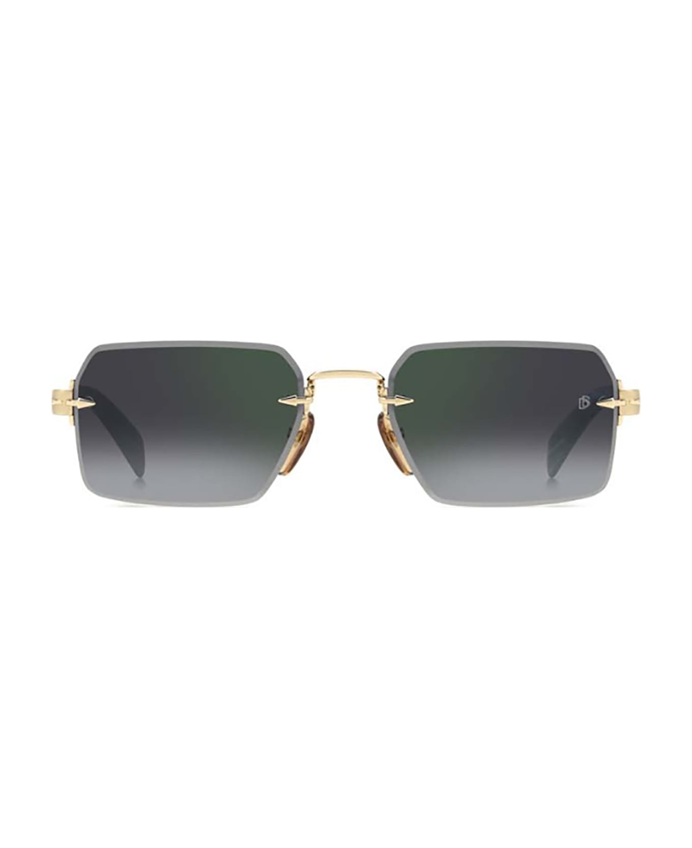 DB Eyewear by David Beckham DB 7109/S Sunglasses - Pef/nu Gold Green