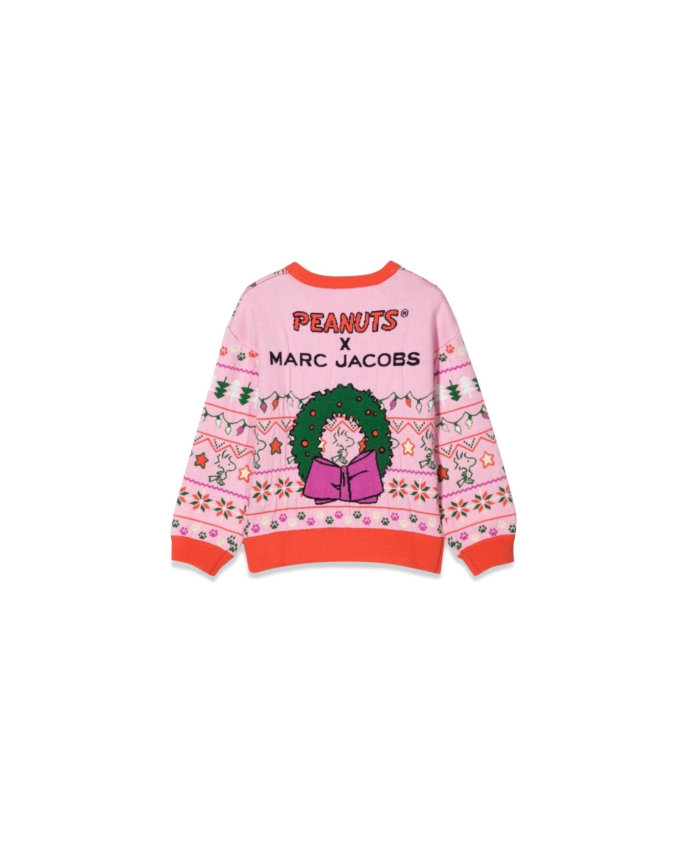 Little Marc Jacobs Christmas Peanuts Christmas Crewneck Sweater - MULTICOLOUR