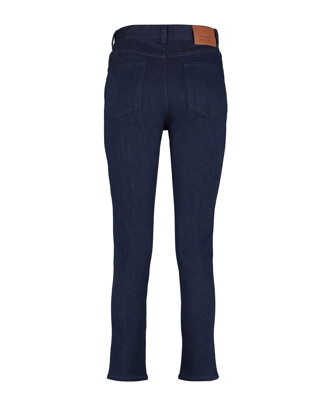 Alexander McQueen 5-pocket Straight-leg Jeans - blue デニム