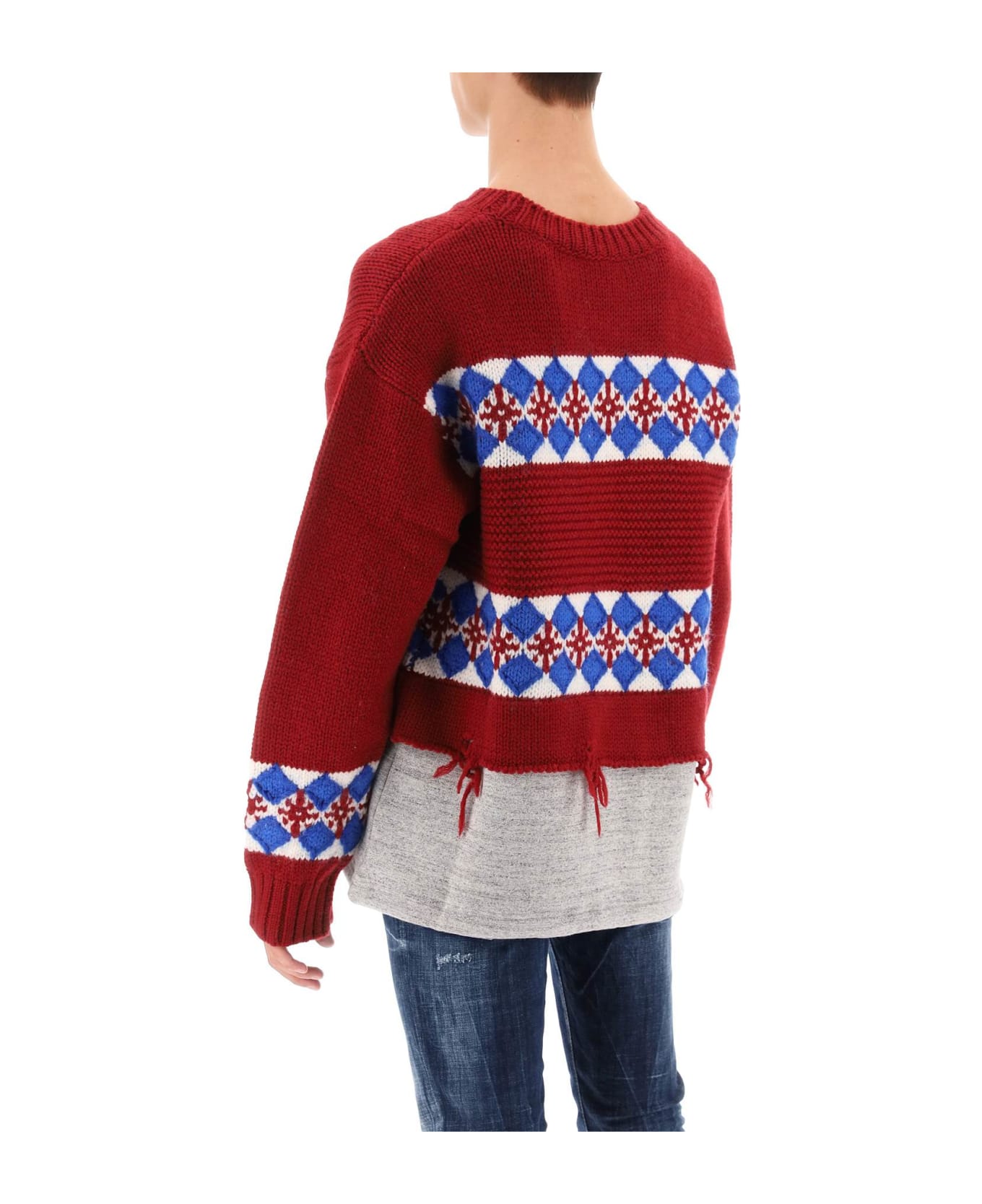 Dsquared2 Jacquard Sweater - 961