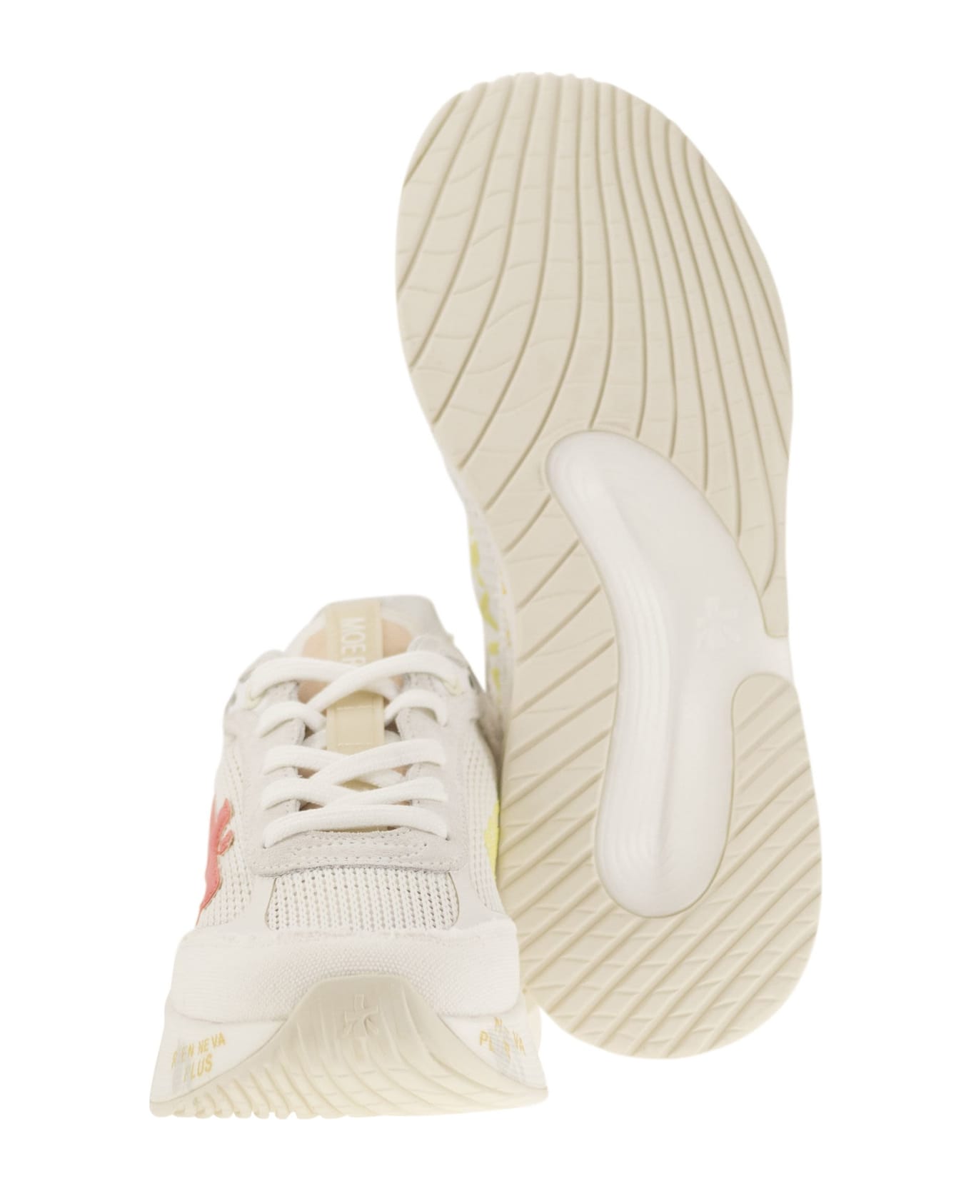 Premiata 'moerund' Sneakers - White/pink
