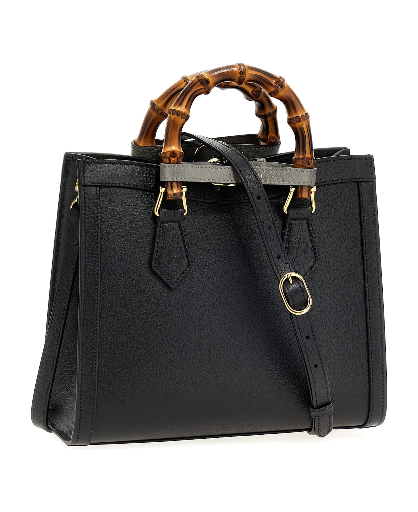 Gucci 'gucci Diana' Shopping Bag - Black