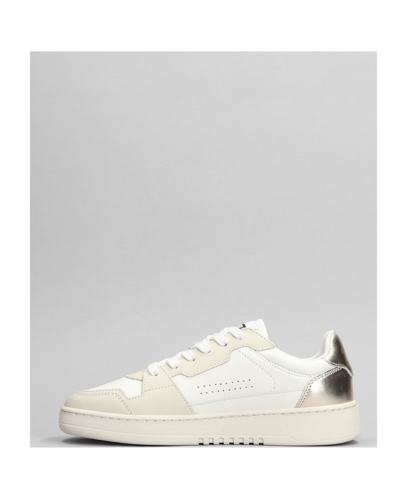 Axel Arigato Dice Lo Sneaker Sneakers In White Suede And Leather - white