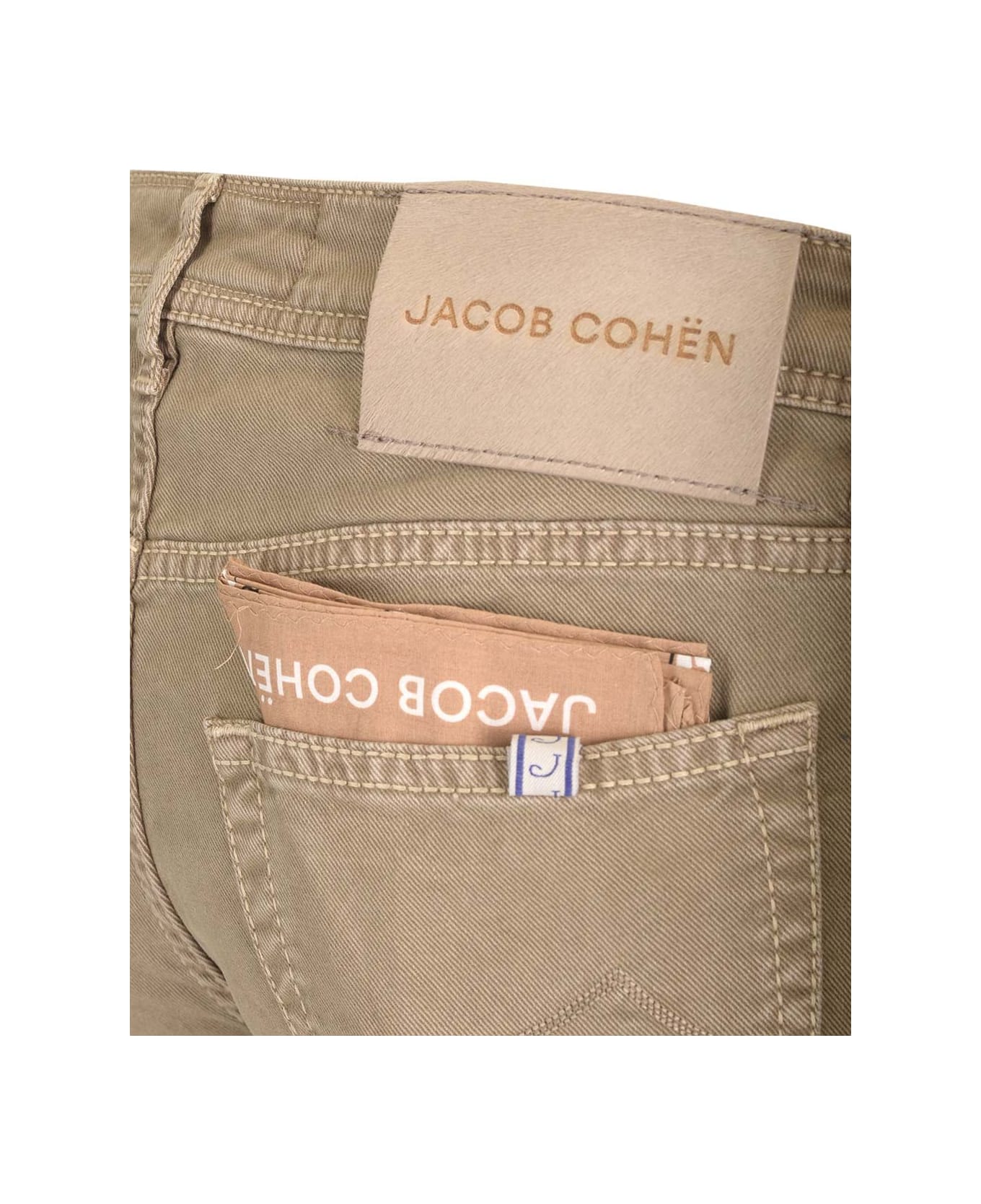 Jacob Cohen Nick Slim Trousers - Beige