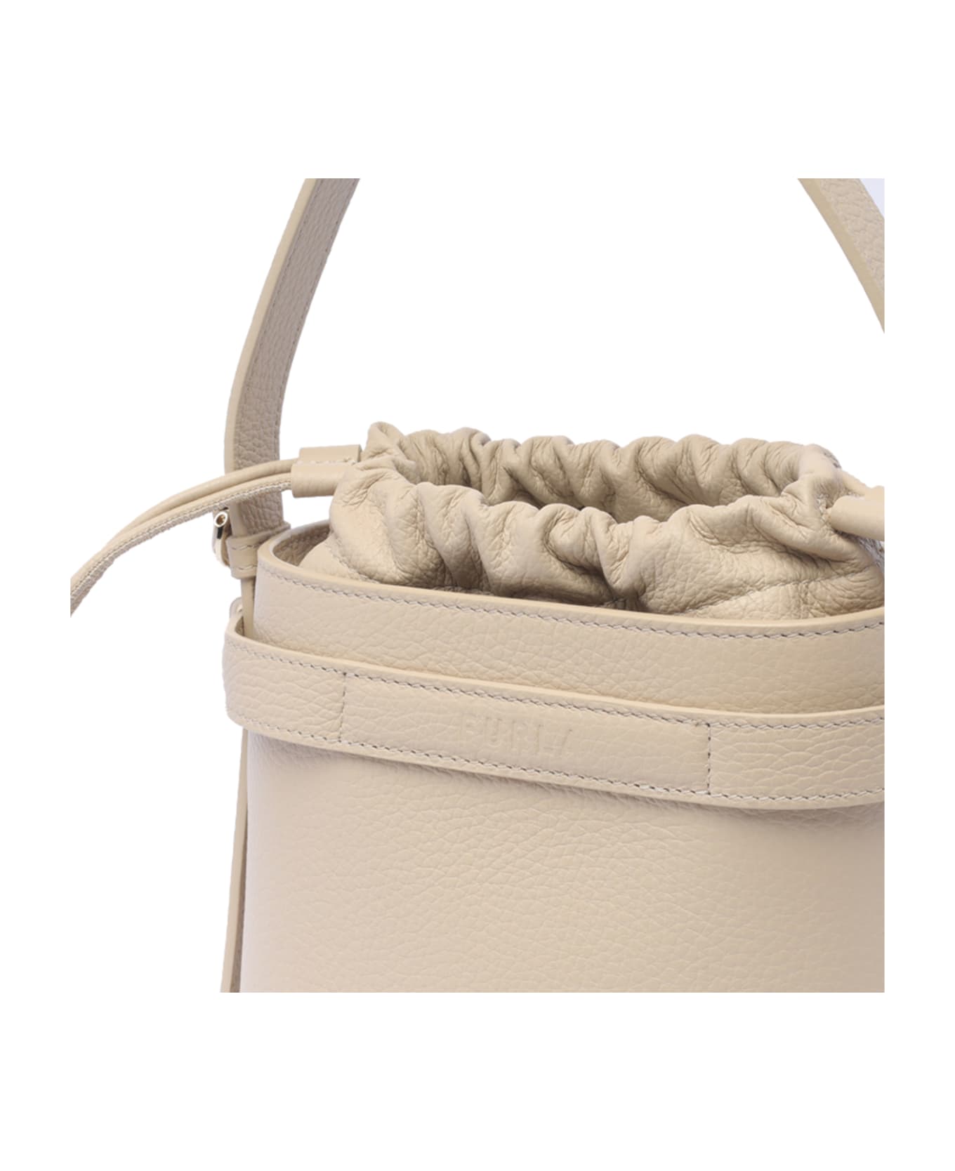 Furla Mini Furla Giove Bucket Bag - Natural