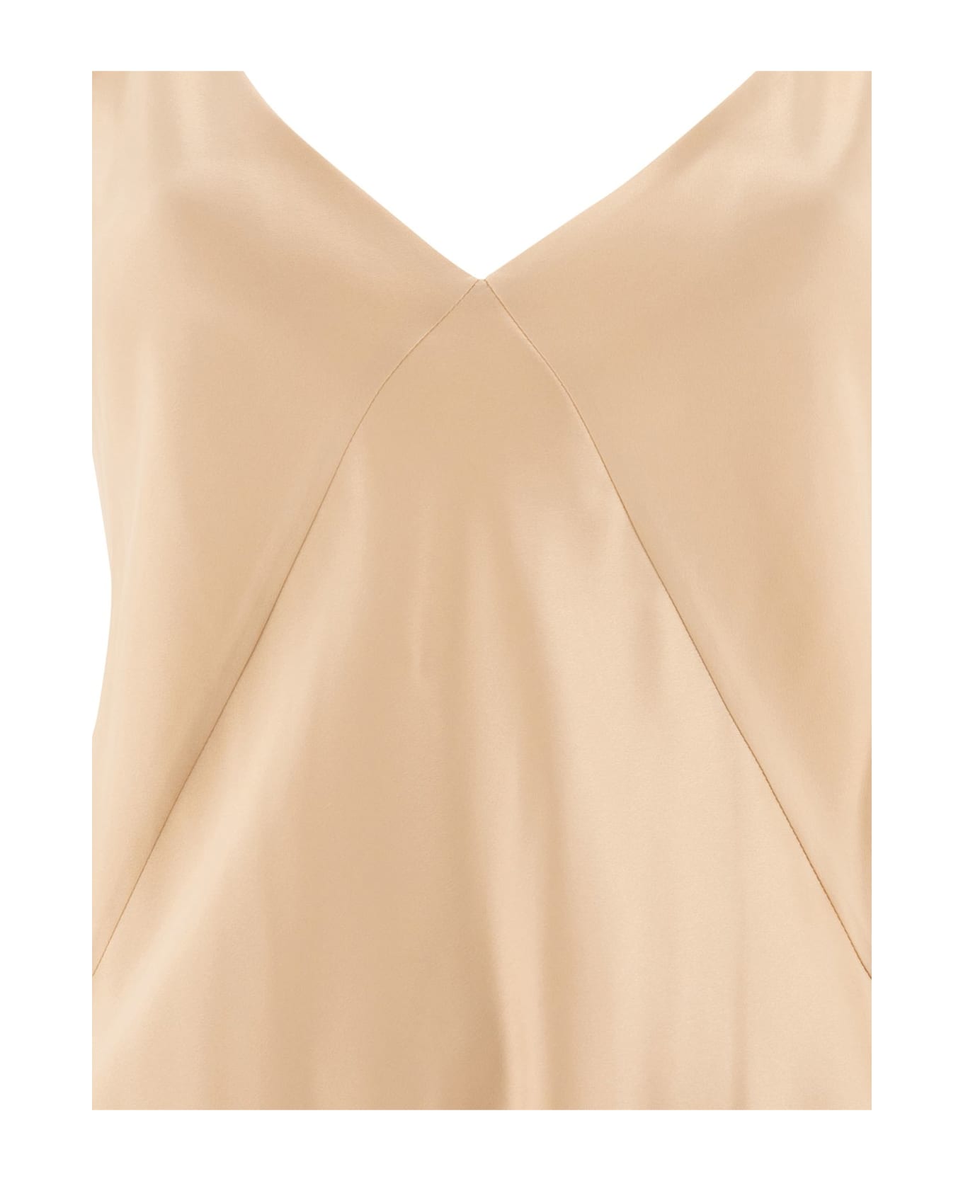 Max Mara Metello Vneck Sleeveless Top - IVORY