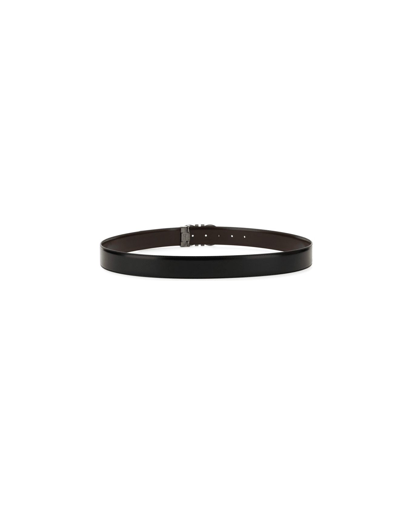 Ferragamo Leather Belt - BLACK